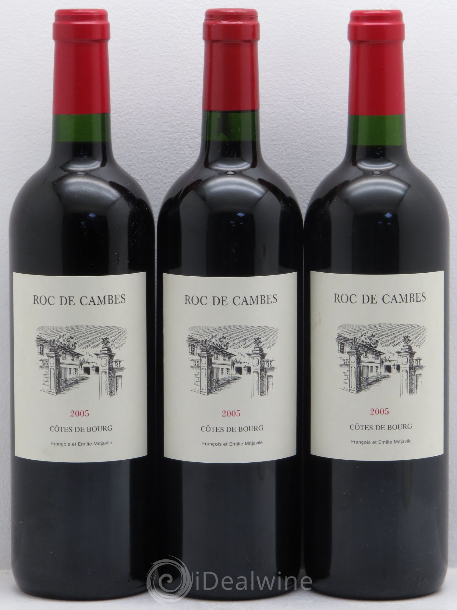 Roc de Cambes 2005 - Posten von 3 Flaschen - 0
