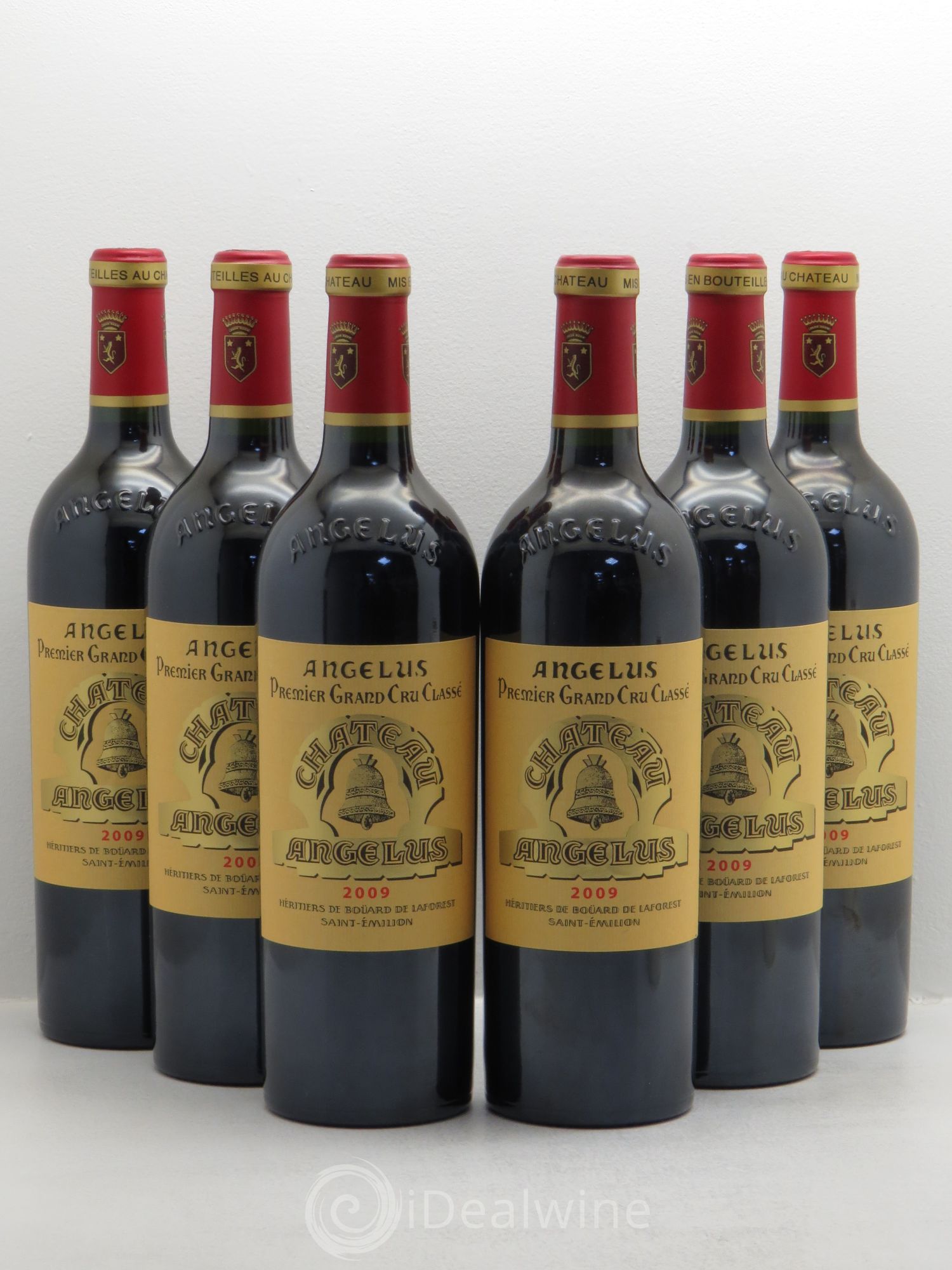 Château Angélus 1er Grand Cru Classé A 2009 - Lot de 6 bouteilles - 0