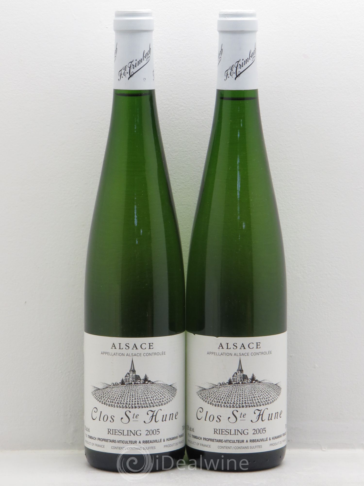 Alsace Riesling Clos Sainte-Hune Trimbach (Domaine) 2005 - Lot de 2 bouteilles - 0