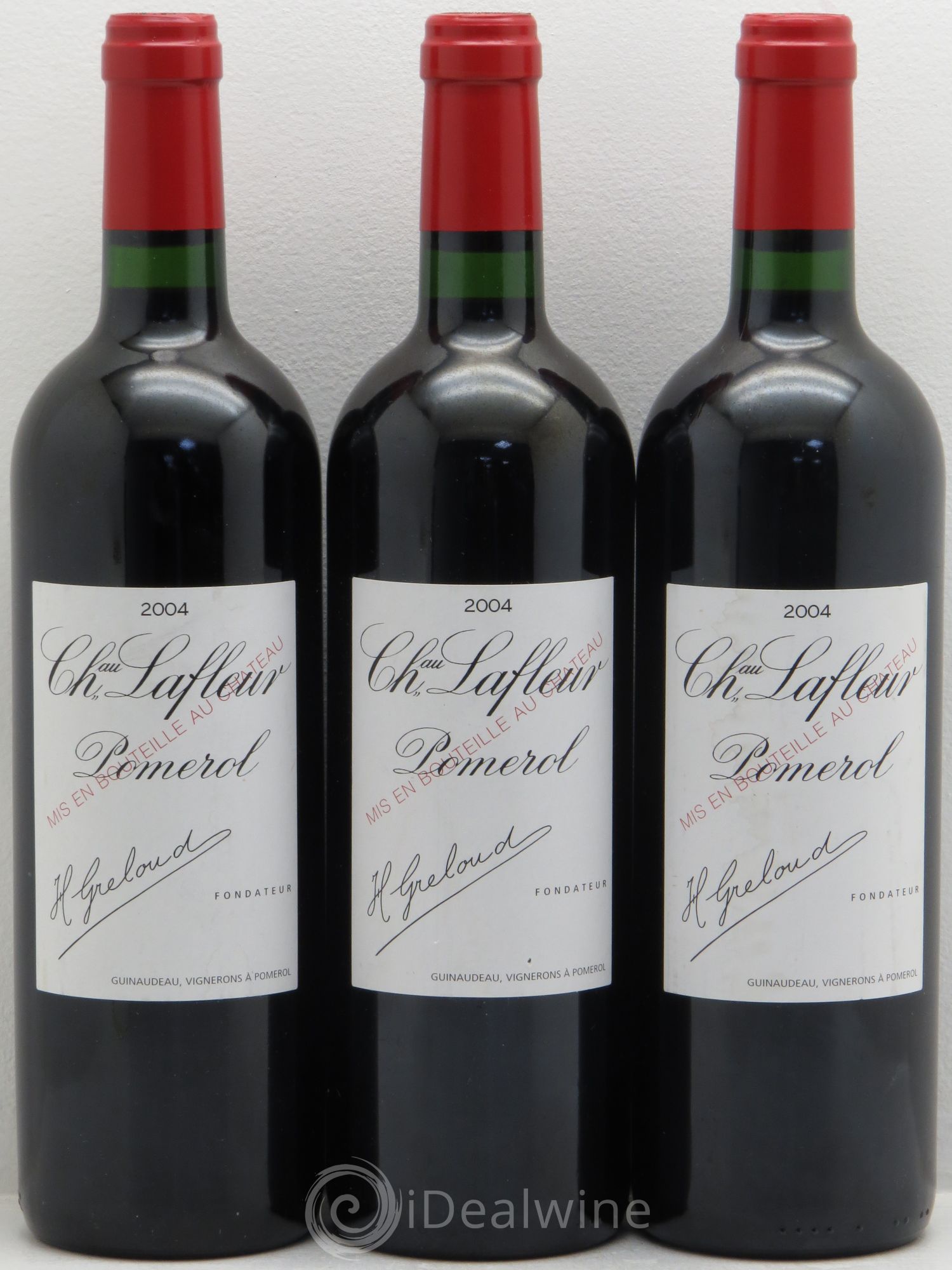 Château Lafleur 2004 - Lot de 3 bouteilles - 0