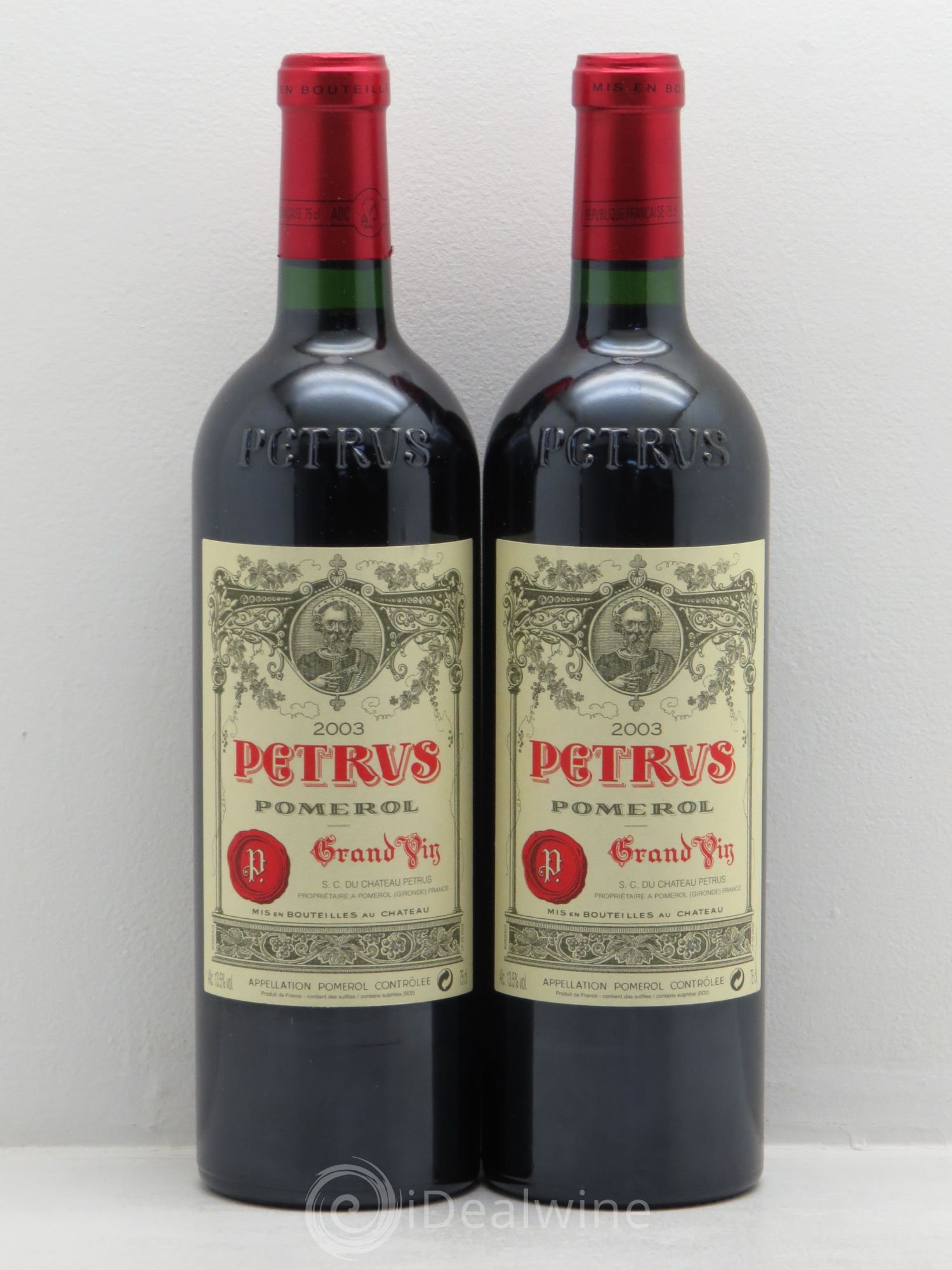 Petrus 2003 - Posten von 2 Flaschen - 0