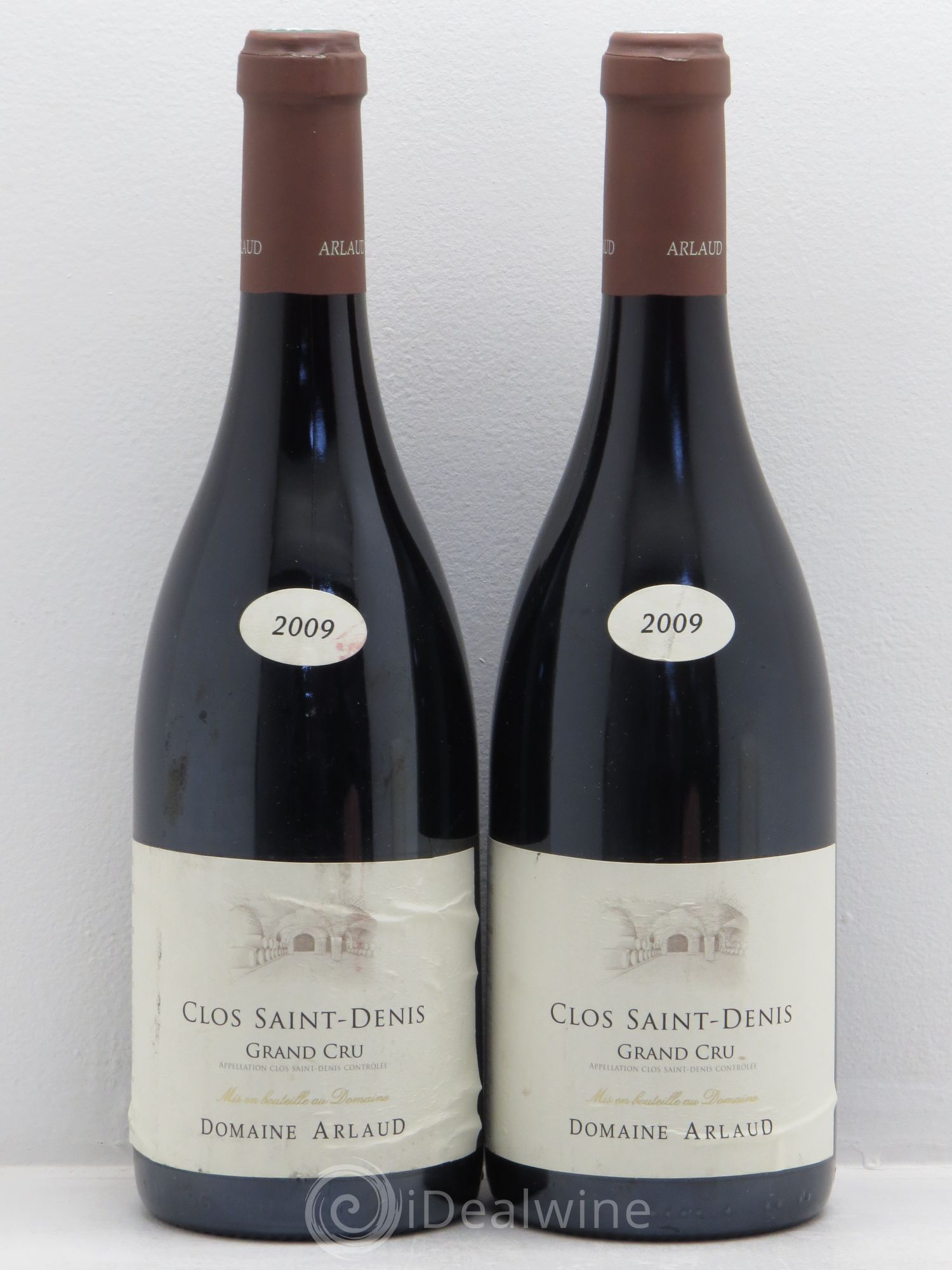 Clos Saint-Denis Grand Cru Domaine Arlaud 2009 - Lot de 2 bouteilles - 0