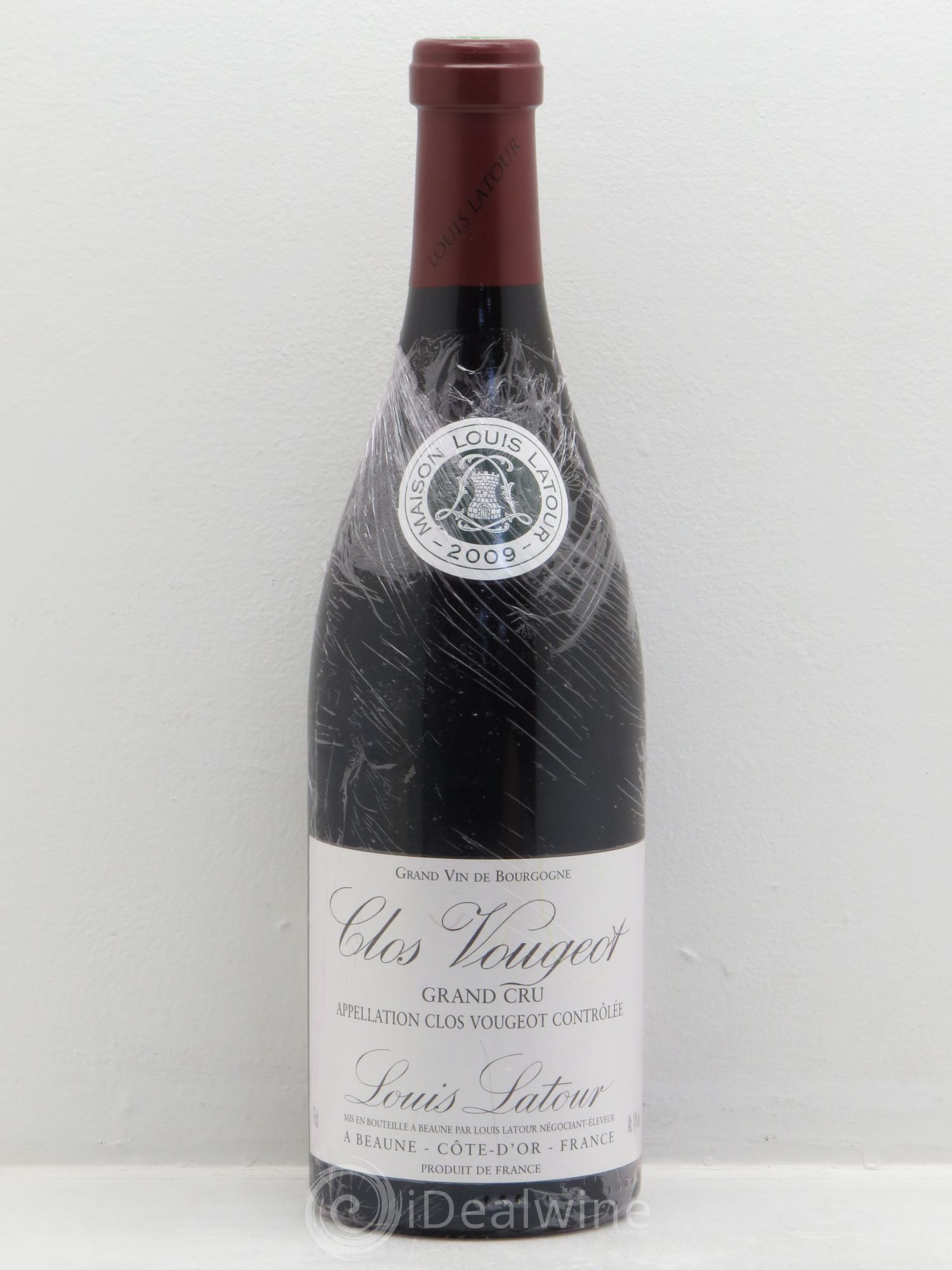 Clos de Vougeot Grand Cru 2009 - Lot de 1 bouteille - 0