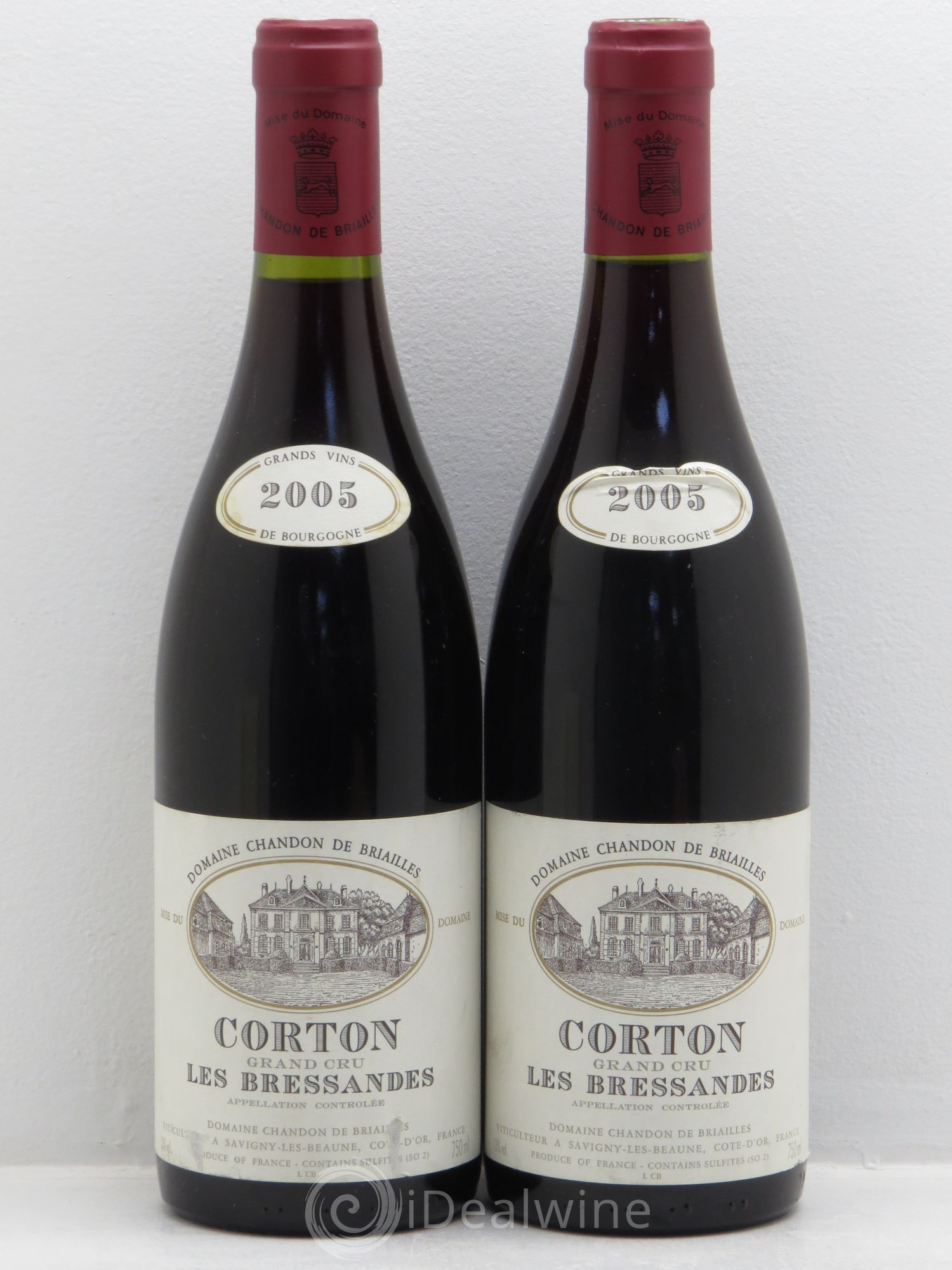 Corton Grand Cru 2005 - Lot de 2 bouteilles - 0
