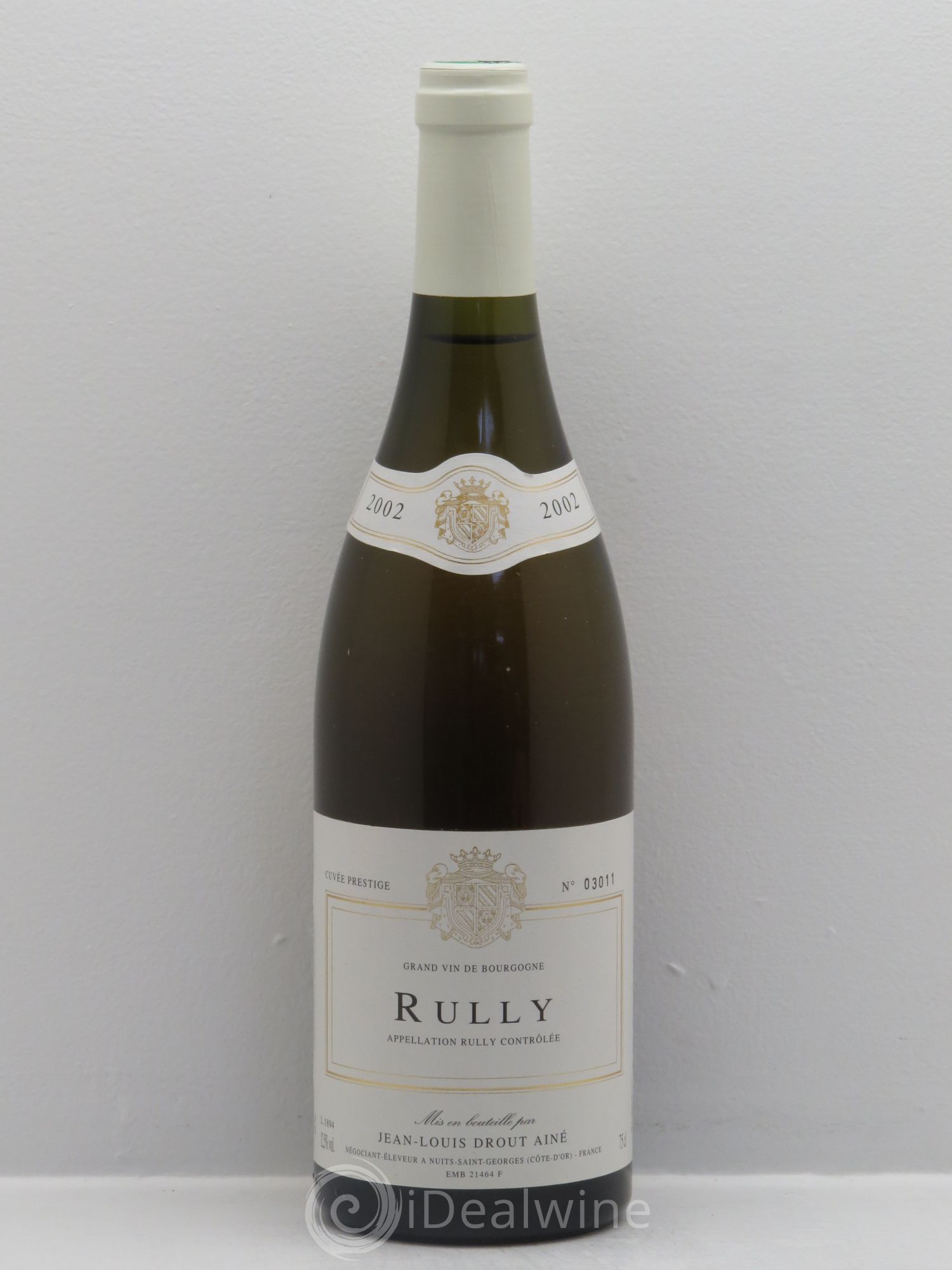 Rully Jean-Louis Drout Ainé 2002 - Posten von 1 Flasche - 0
