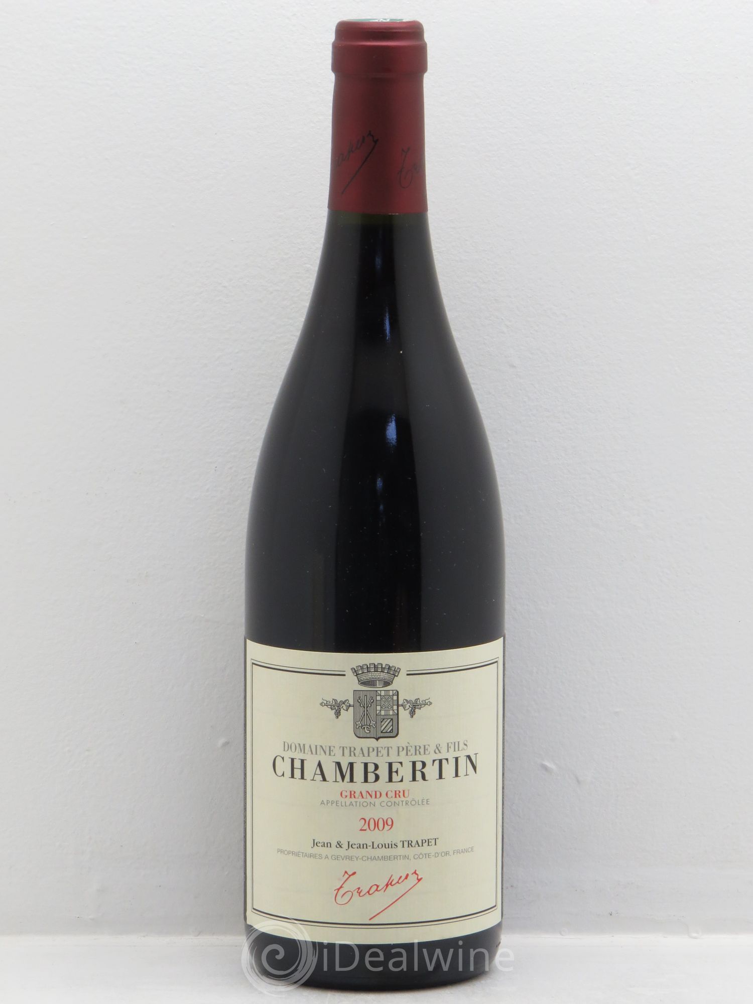 Chambertin Grand Cru Domaine Trapet 2009 - Lot de 1 bouteille - 0