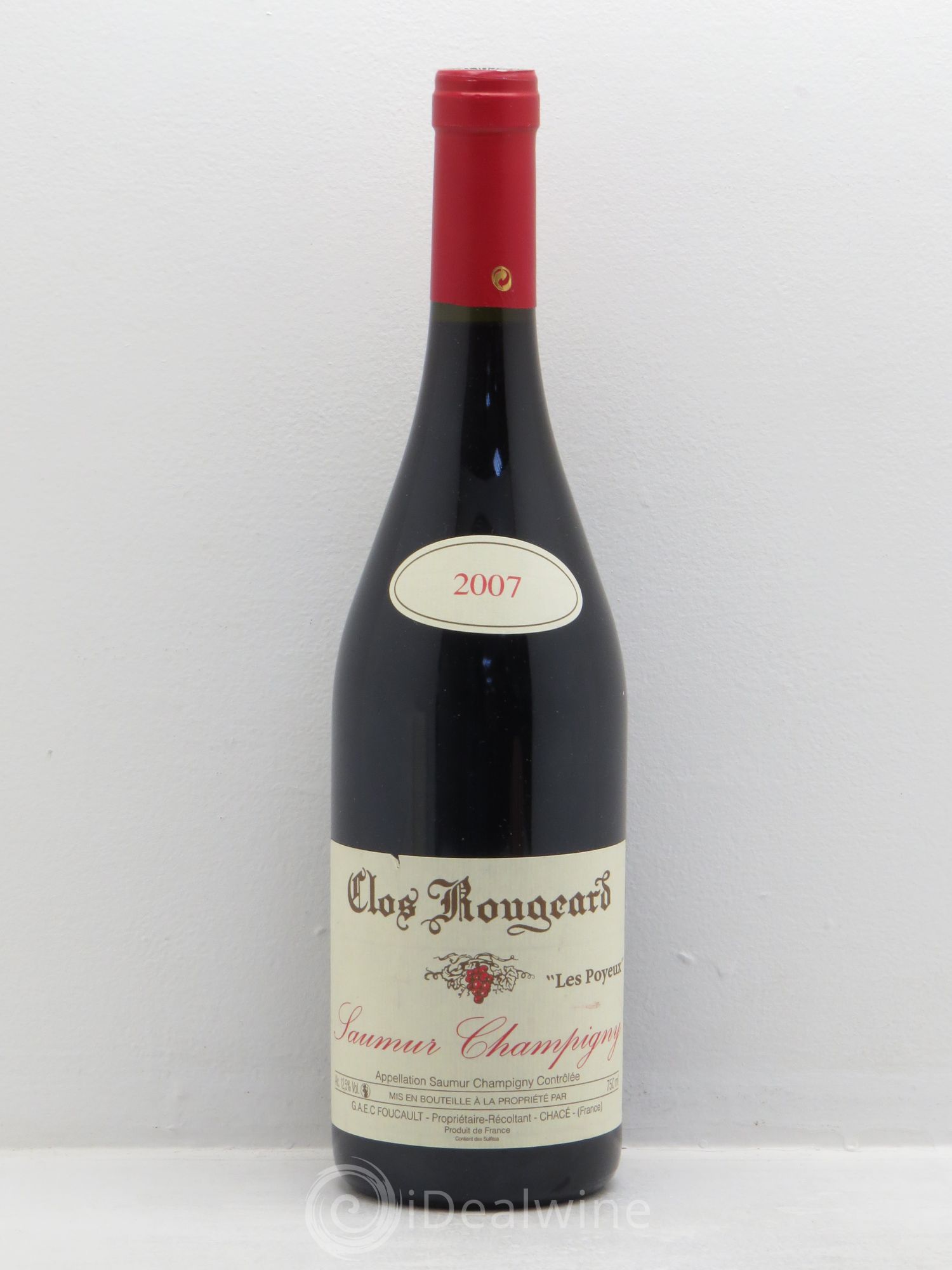 Saumur-Champigny Les Poyeux Clos Rougeard 2007 - Lot de 1 bouteille - 0