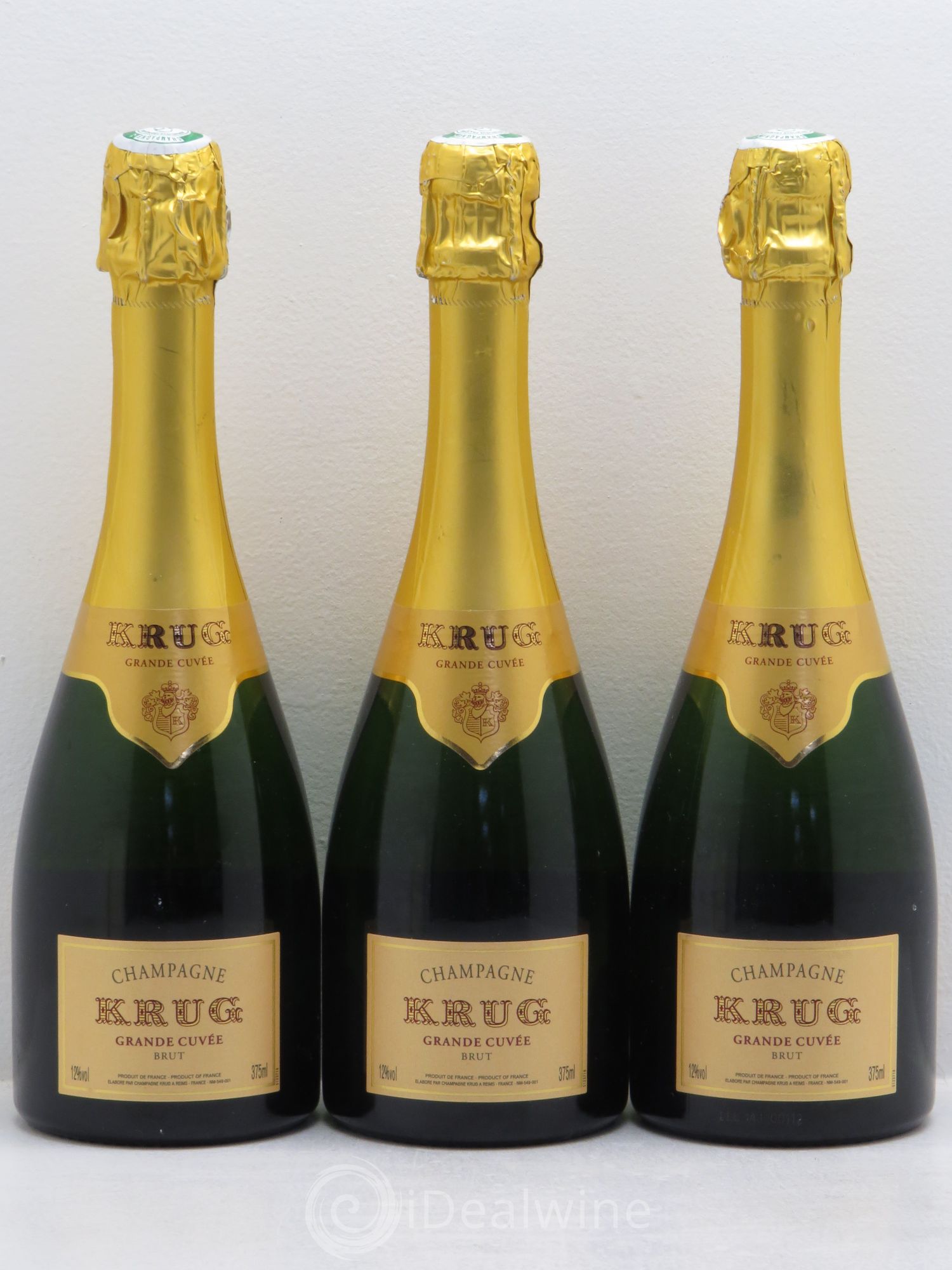 Grande Cuvée Brut Krug - Lot de 3 demi bouteilles - 0