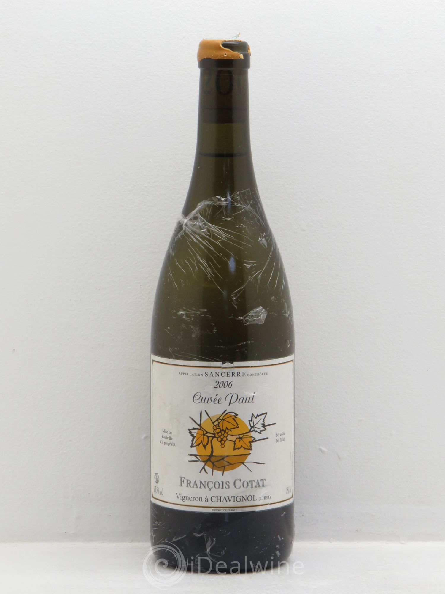 Sancerre Cuvée Paul - François Cotat 2006 - Posten von 1 Flasche - 0