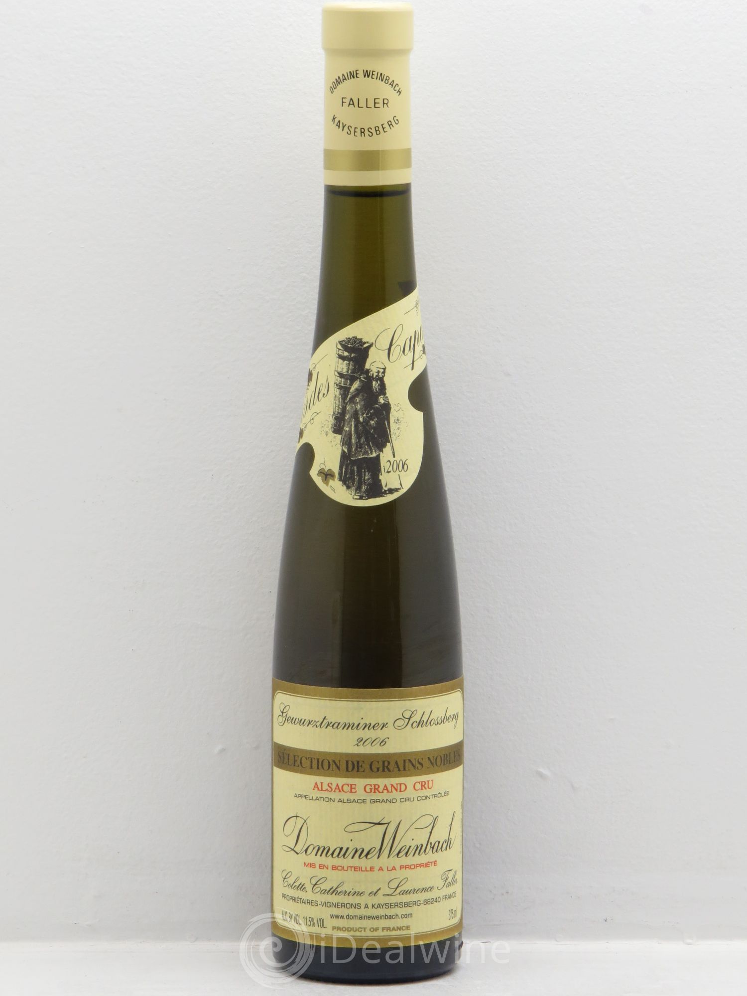 Alsace Gewurztraminer Sélection de Grains Nobles Weinbach (Domaine) Schlossberg 2006 - Lotto di 1 mezza bottiglia - 0