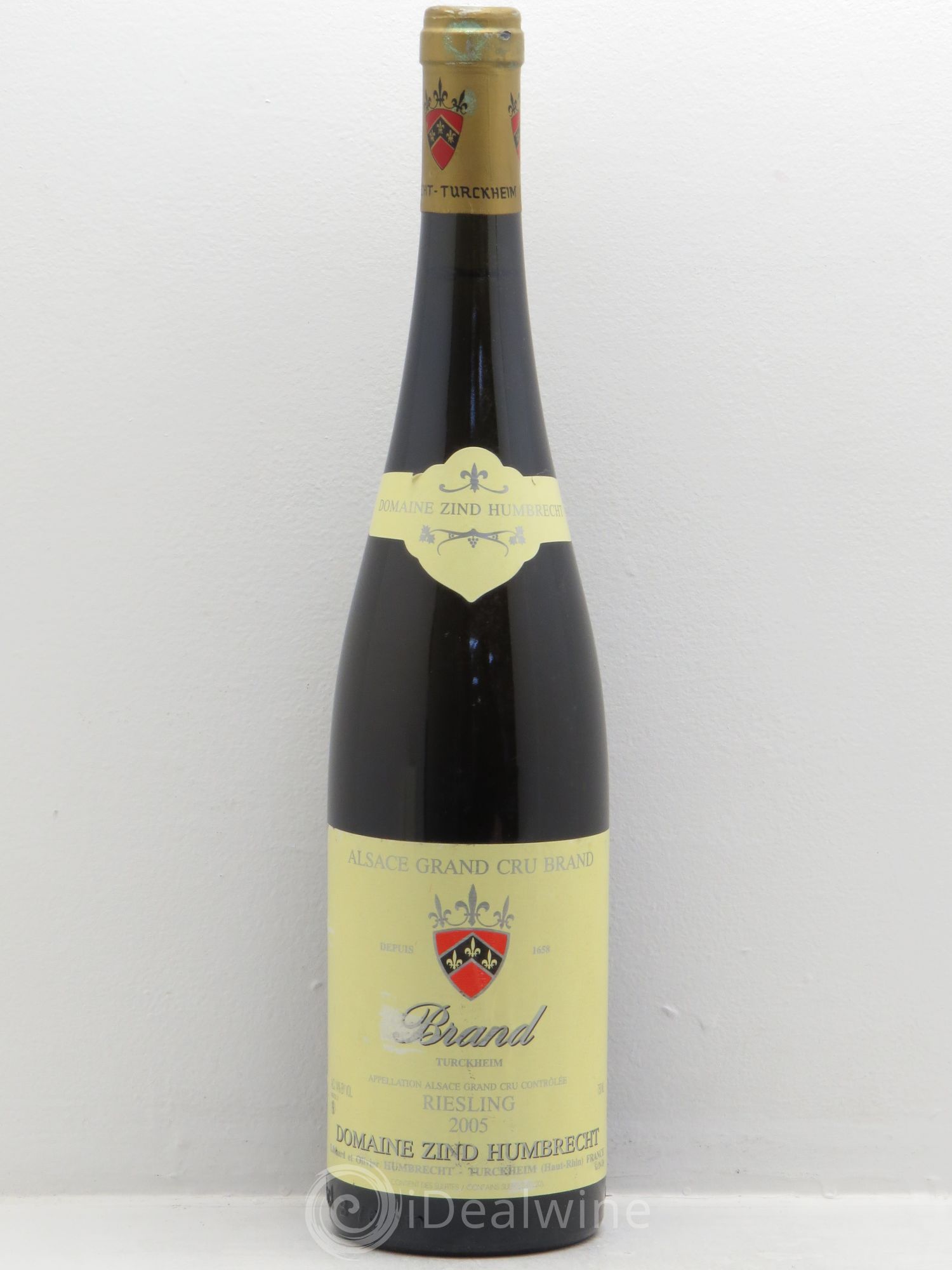 Alsace Riesling Grand Cru Brand Zind-Humbrecht (Domaine) 2005 - Lot de 1 bouteille - 0
