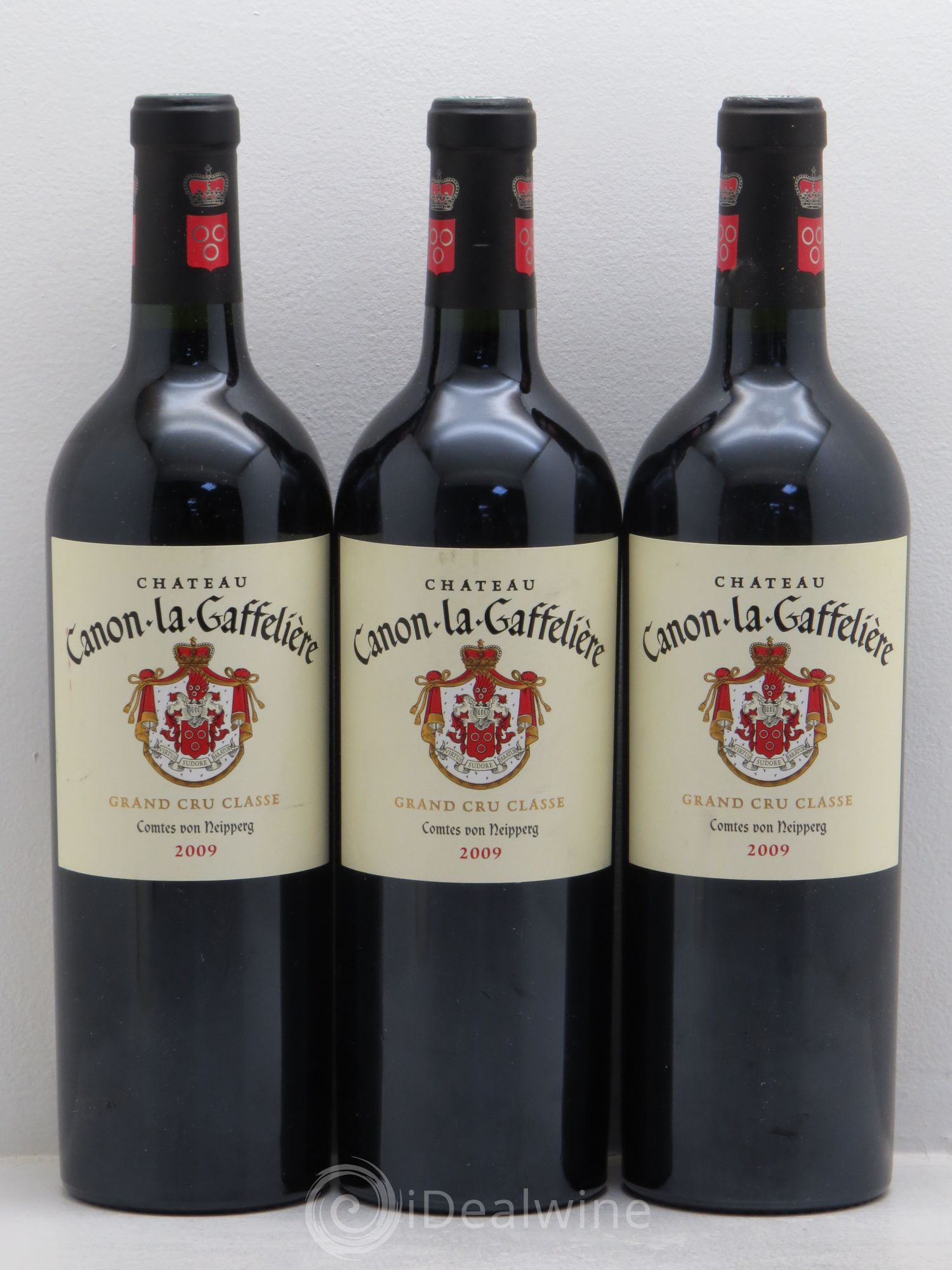 Château Canon la Gaffelière 1er Grand Cru Classé B 2009 - Lot de 3 bouteilles - 0