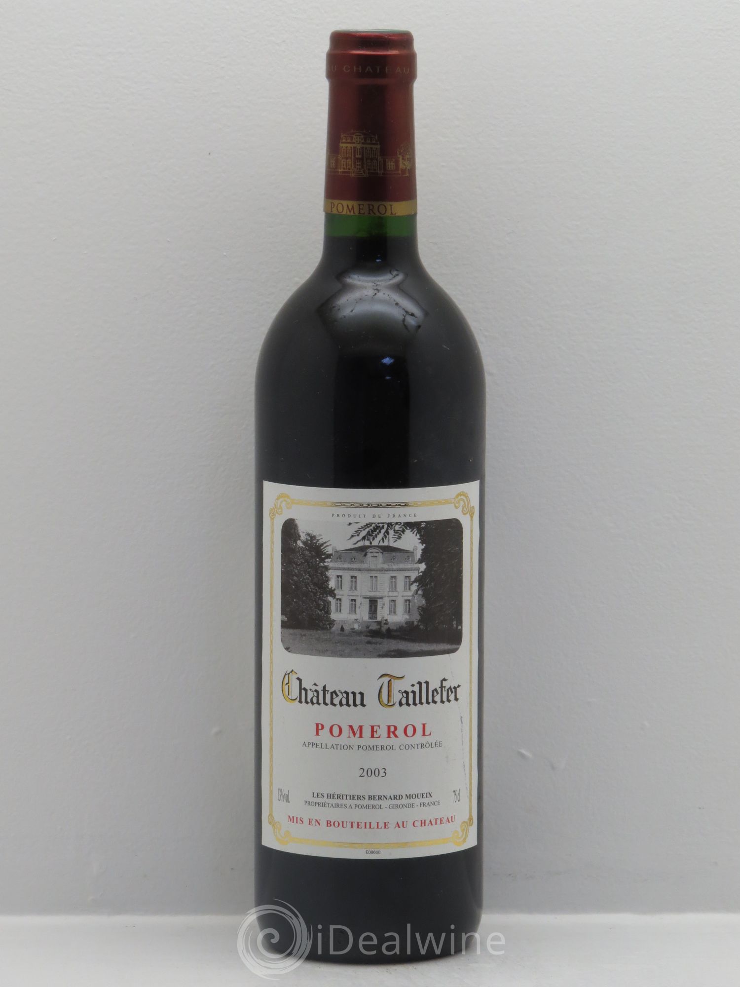 Château Taillefer 2003 - Lot de 1 bouteille - 0