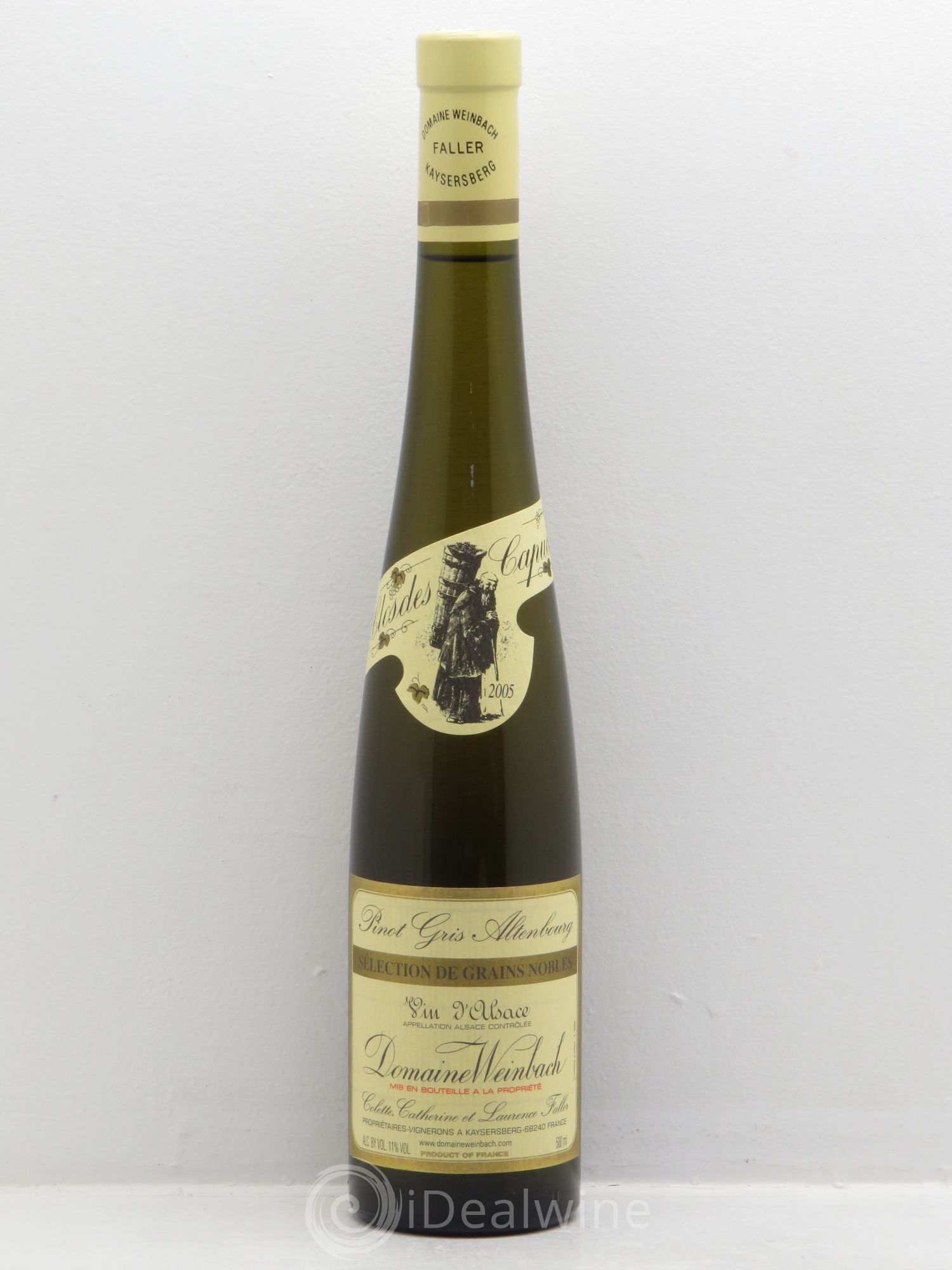 Alsace Pinot Gris (Tokay) Altenbourg Sélection de Grains Nobles Weinbach (Domaine) (50cl) 2005 - Lot de 1 bouteille - 0