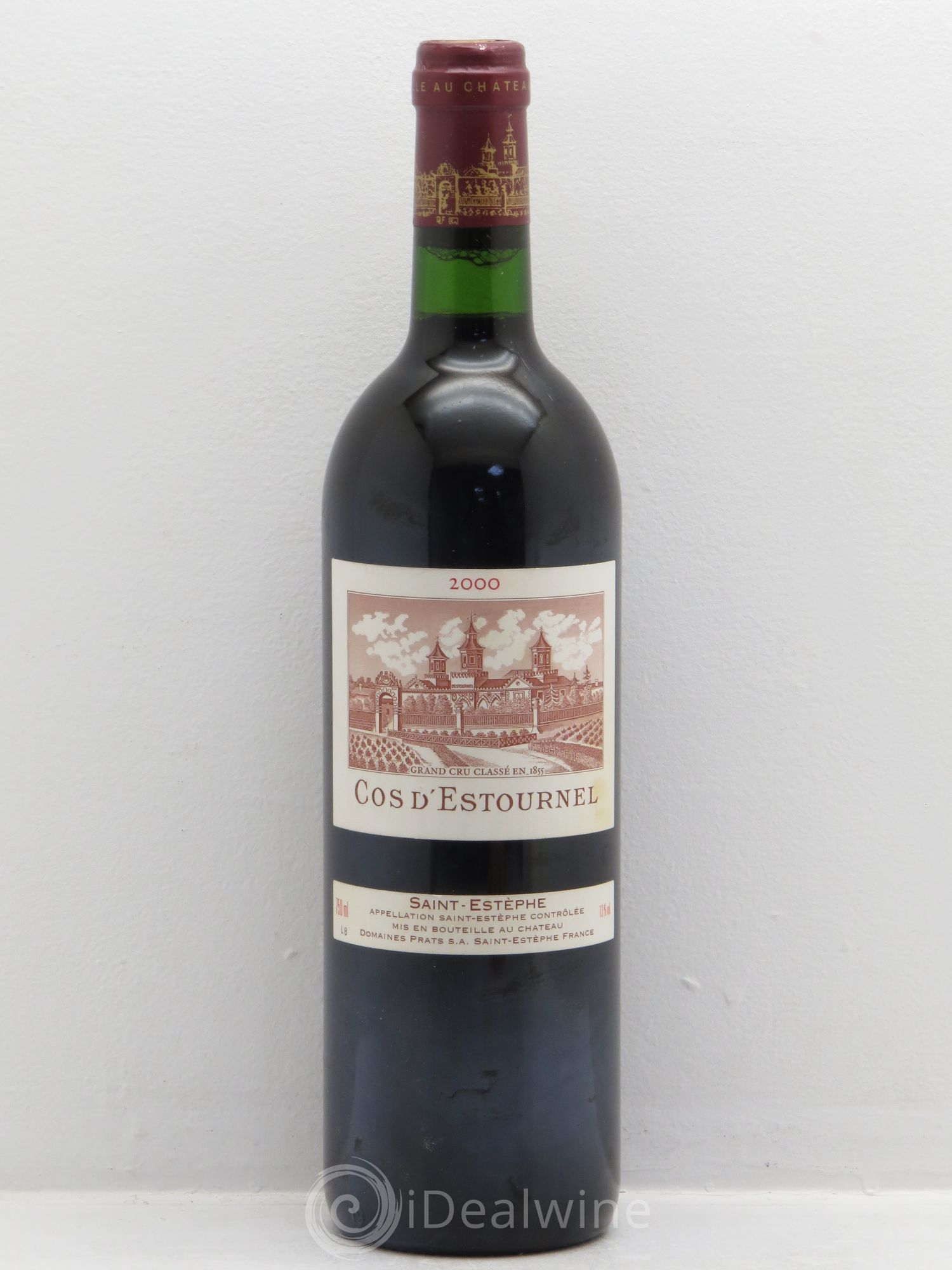 Cos d'Estournel 2ème Grand Cru Classé 2000 - Lot de 1 bouteille - 0