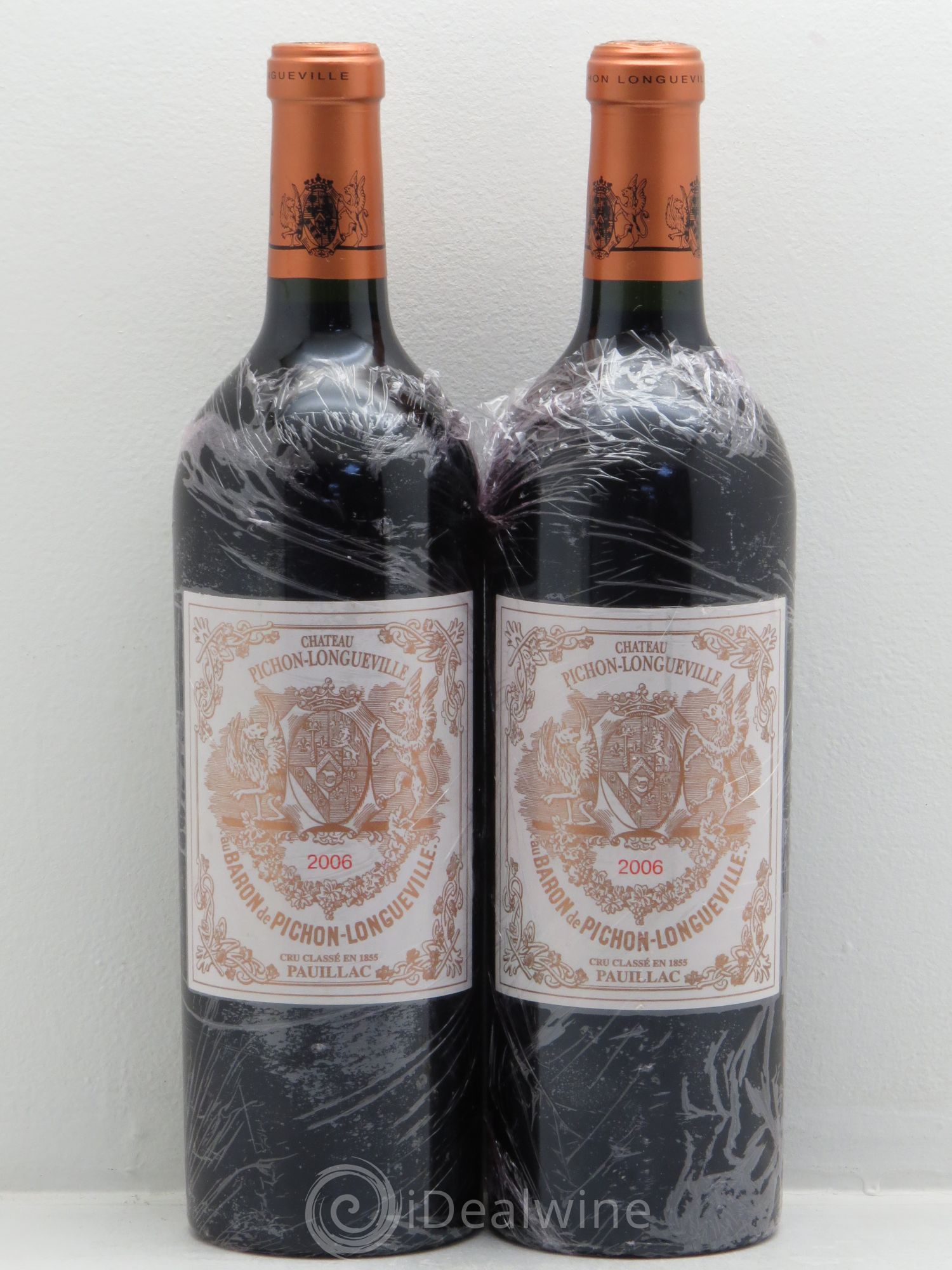Pichon Longueville Baron 2ème Grand Cru Classé 2006 - Lot de 2 bouteilles - 0