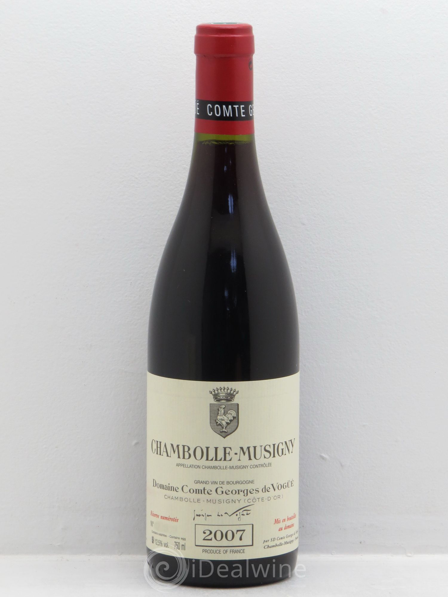 Chambolle-Musigny Comte Georges de Vogüé 2007 - Lot de 1 bouteille - 0
