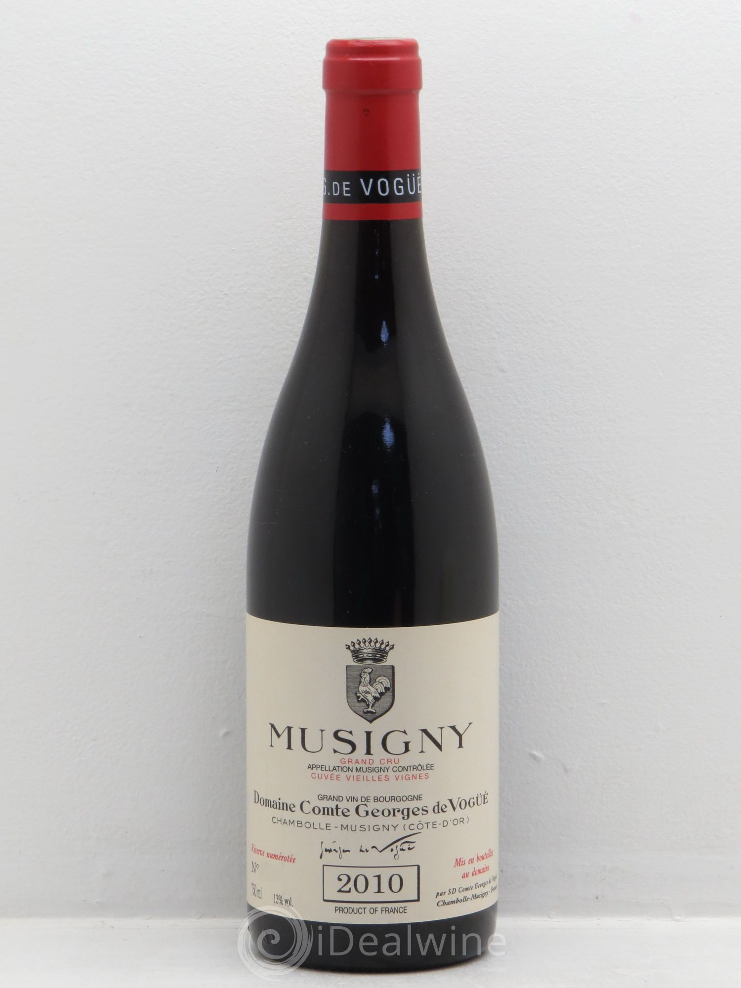 Musigny Grand Cru Cuvée Vieilles Vignes Comte Georges de Vogüé 2010 - Lot de 1 bouteille - 0