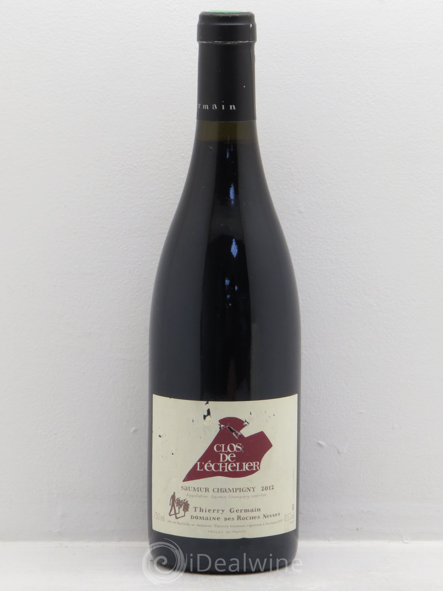 Saumur-Champigny Clos de l'Echelier Domaine des Roches Neuves - Thierry Germain 2012 - Lot de 1 bouteille - 0