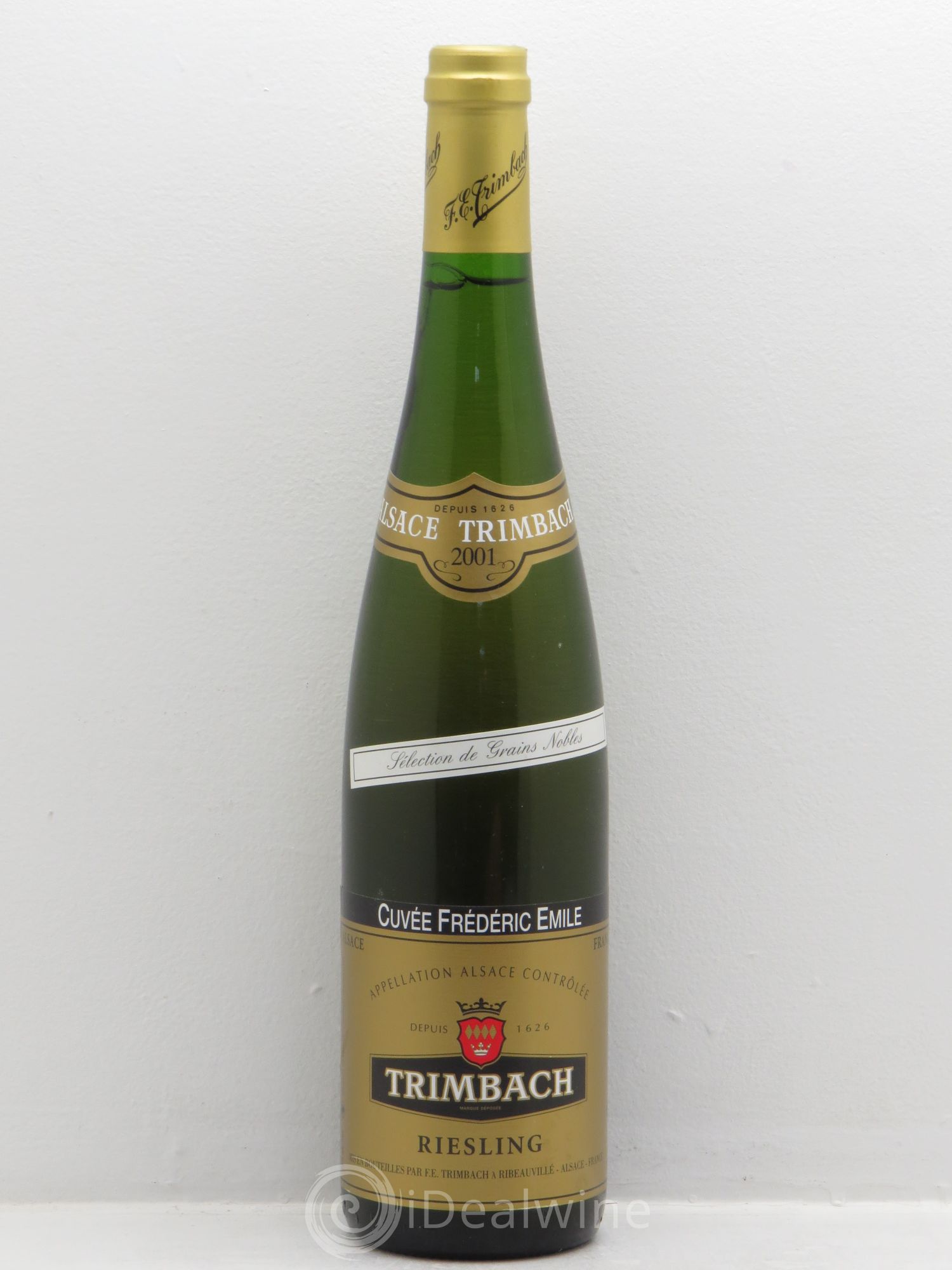 Alsace Riesling Cuvée Frédéric Emile Trimbach (Domaine) Sélection de Grains Nobles 2001 - Posten von 1 Flasche - 0