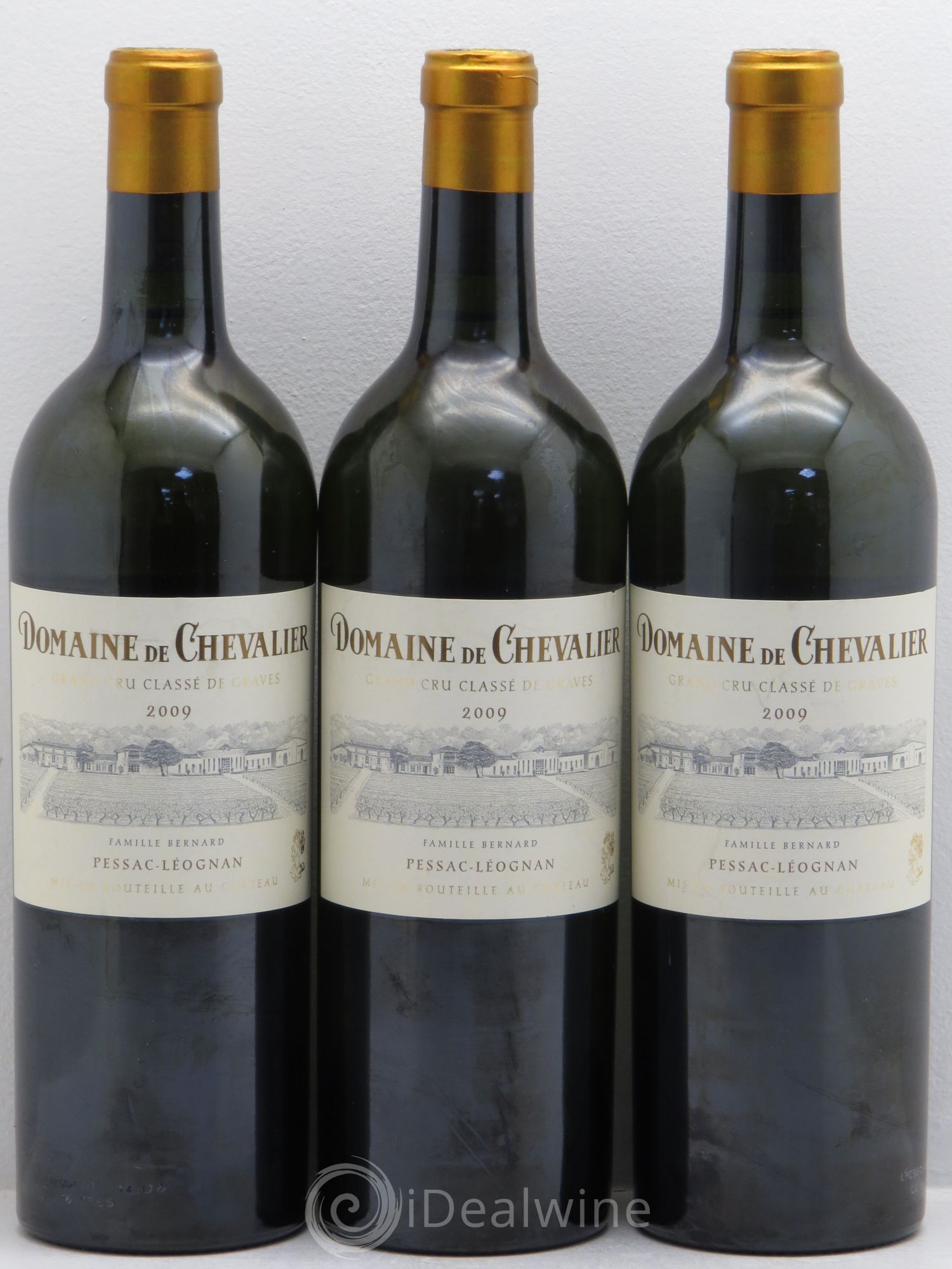 Domaine de Chevalier Cru Classé de Graves 2009 - Lot de 3 bouteilles - 0