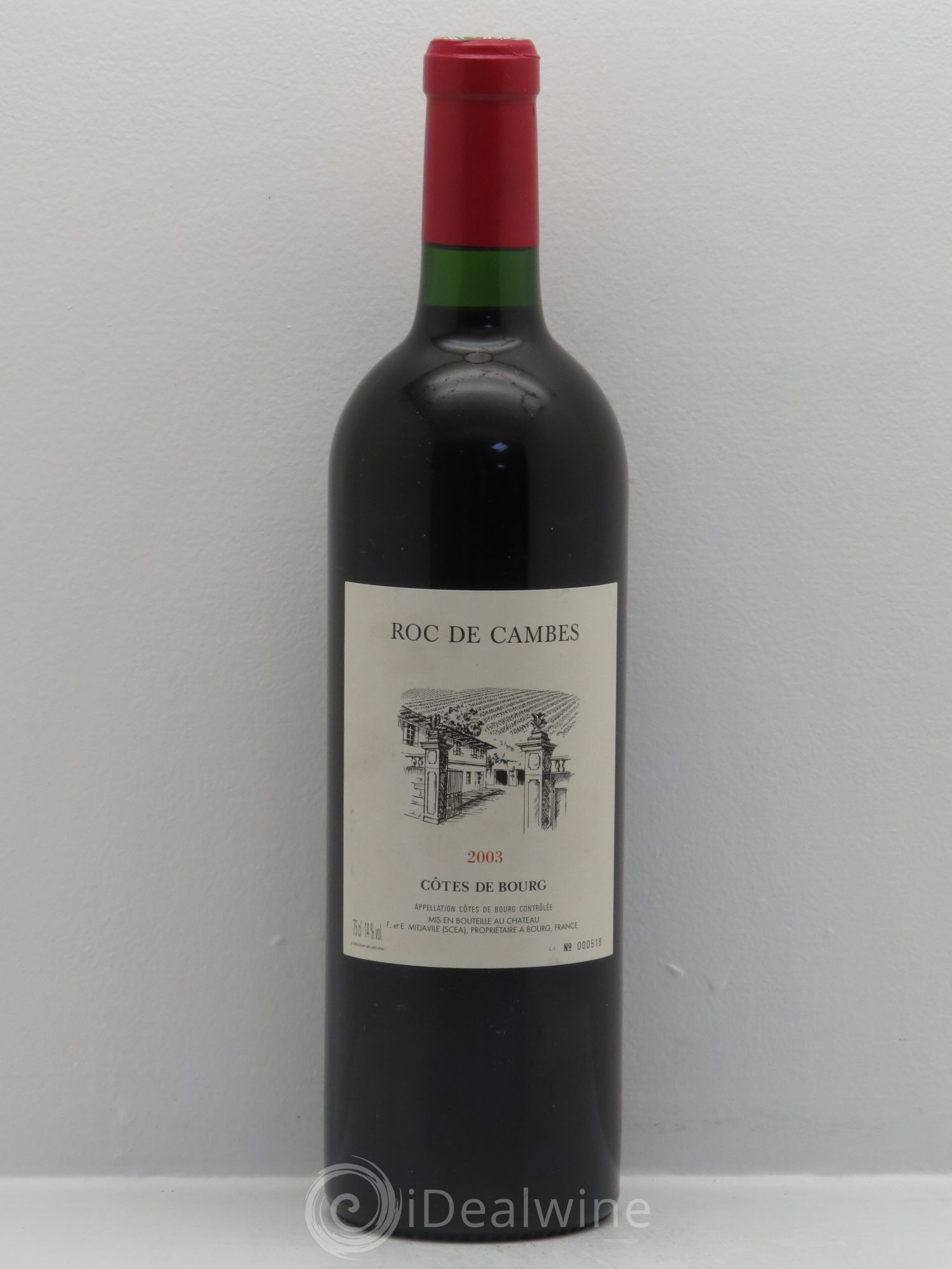 Roc de Cambes 2003 - Posten von 1 Flasche - 0
