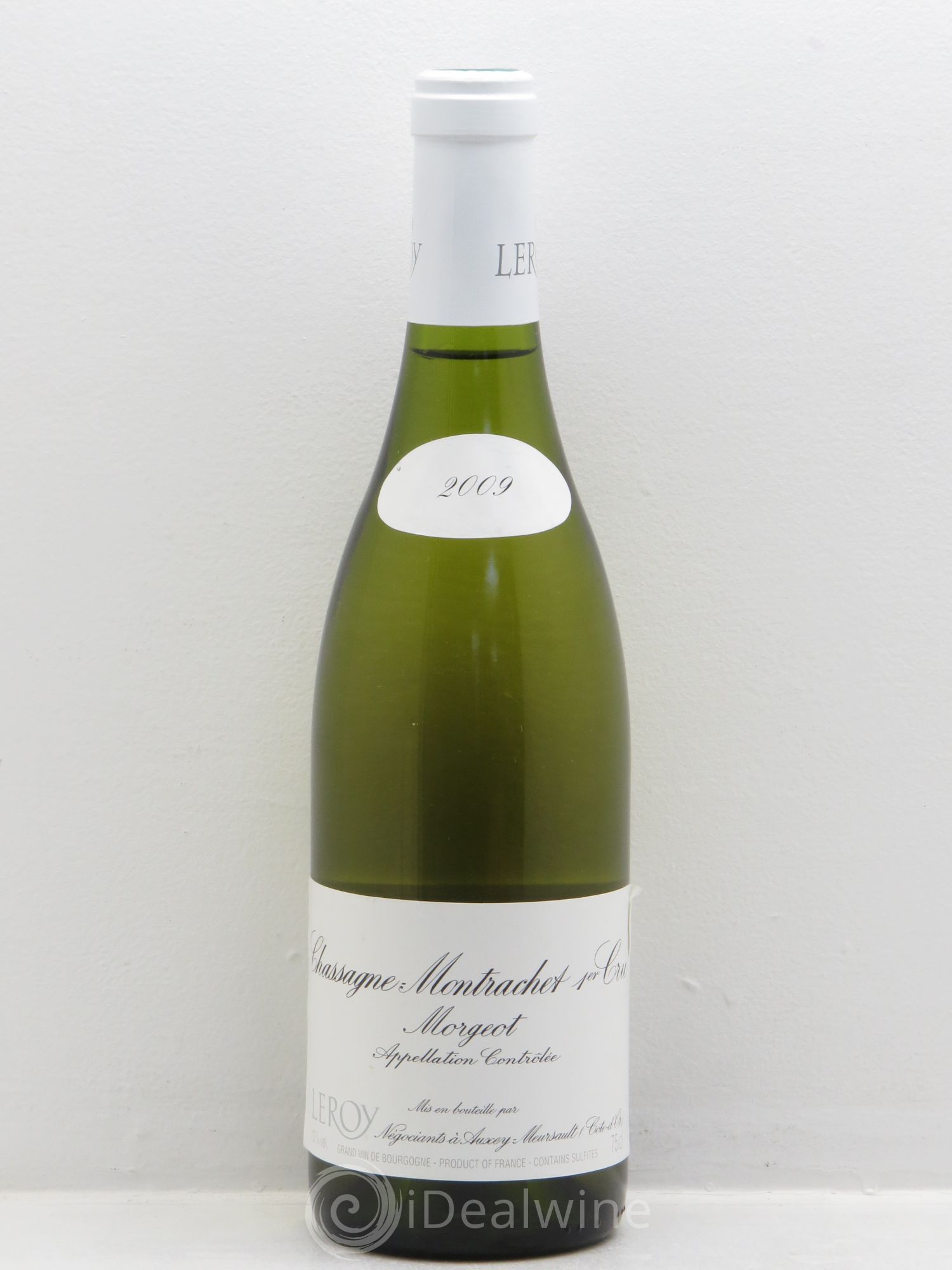 Chassagne-Montrachet 1er Cru Leroy SA 2009 - Lot de 1 bouteille - 0