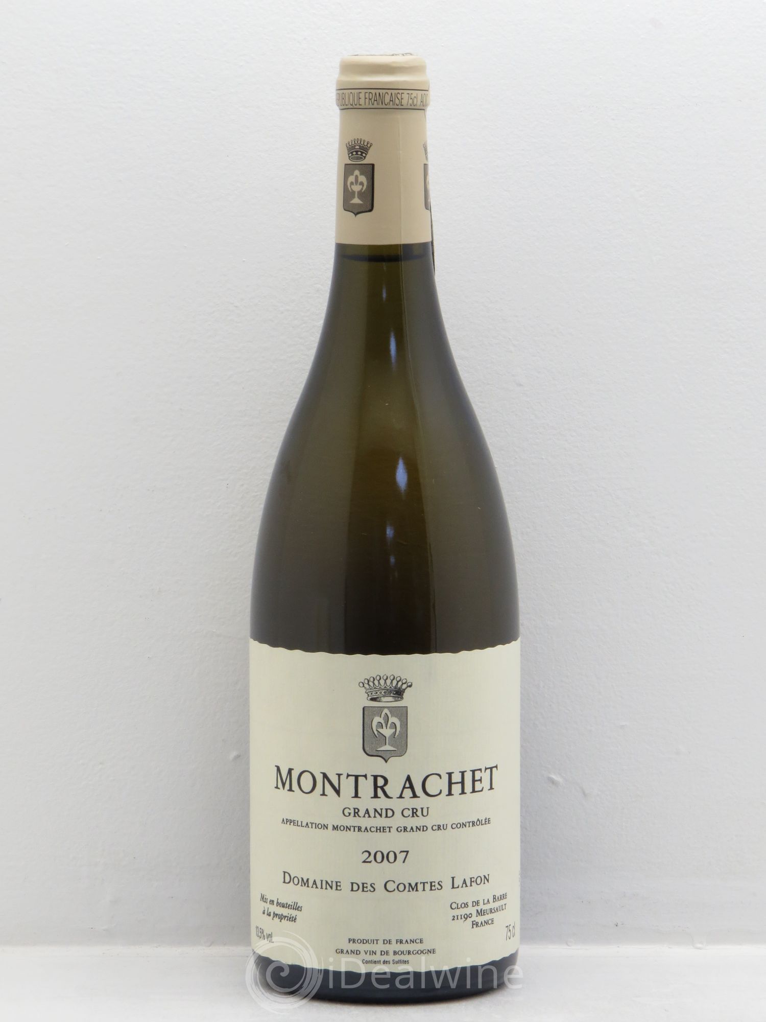 Montrachet Grand Cru Comtes Lafon (Domaine des) 2007 - Lot de 1 bouteille - 0
