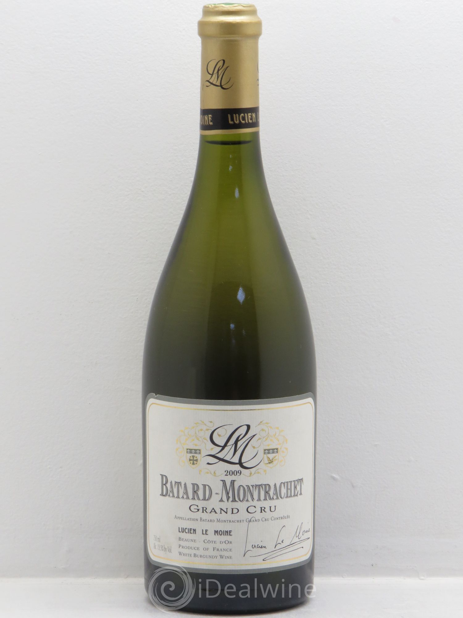 Bâtard-Montrachet Grand Cru Lucien Le Moine 2009 - Lot de 1 bouteille - 0