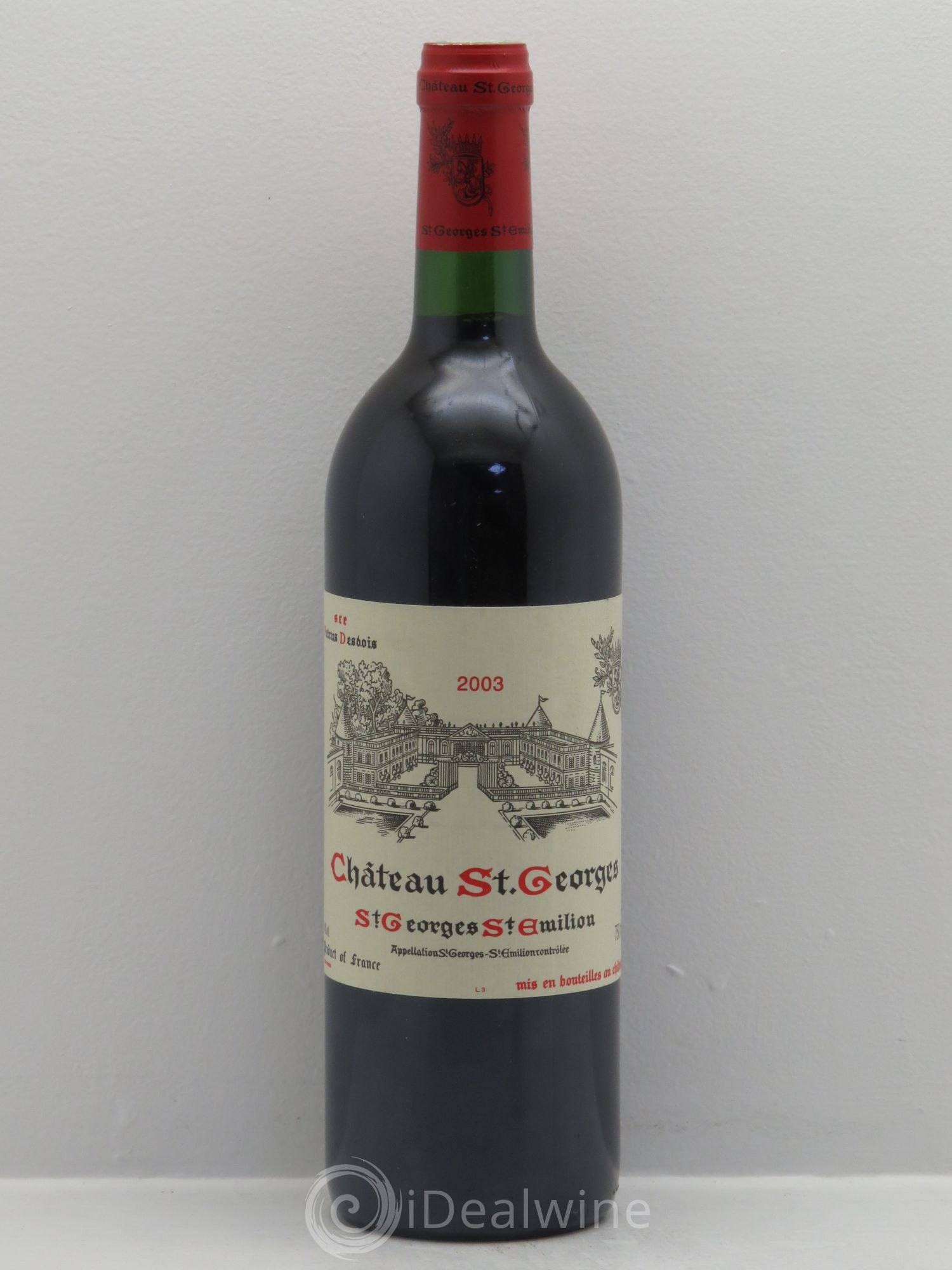 Château Saint-Georges 2003 - Lot de 1 bouteille - 0