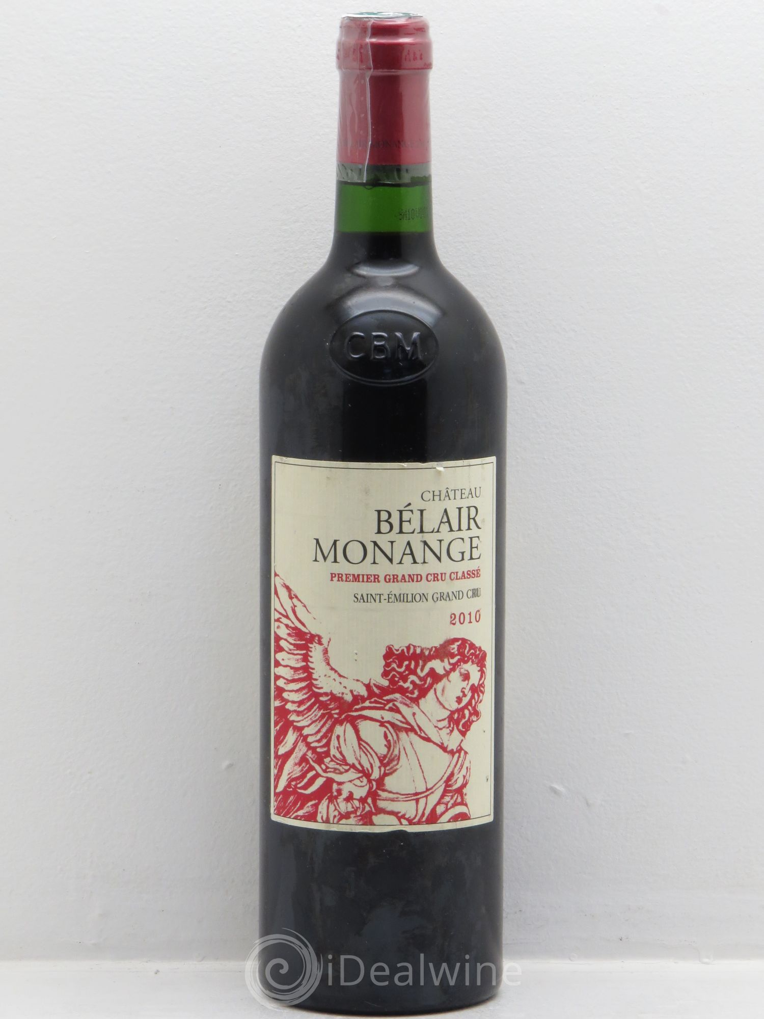 Château Belair (Belair-Monange) 1er Grand Cru Classé B 2010 - Lot de 1 bouteille - 0