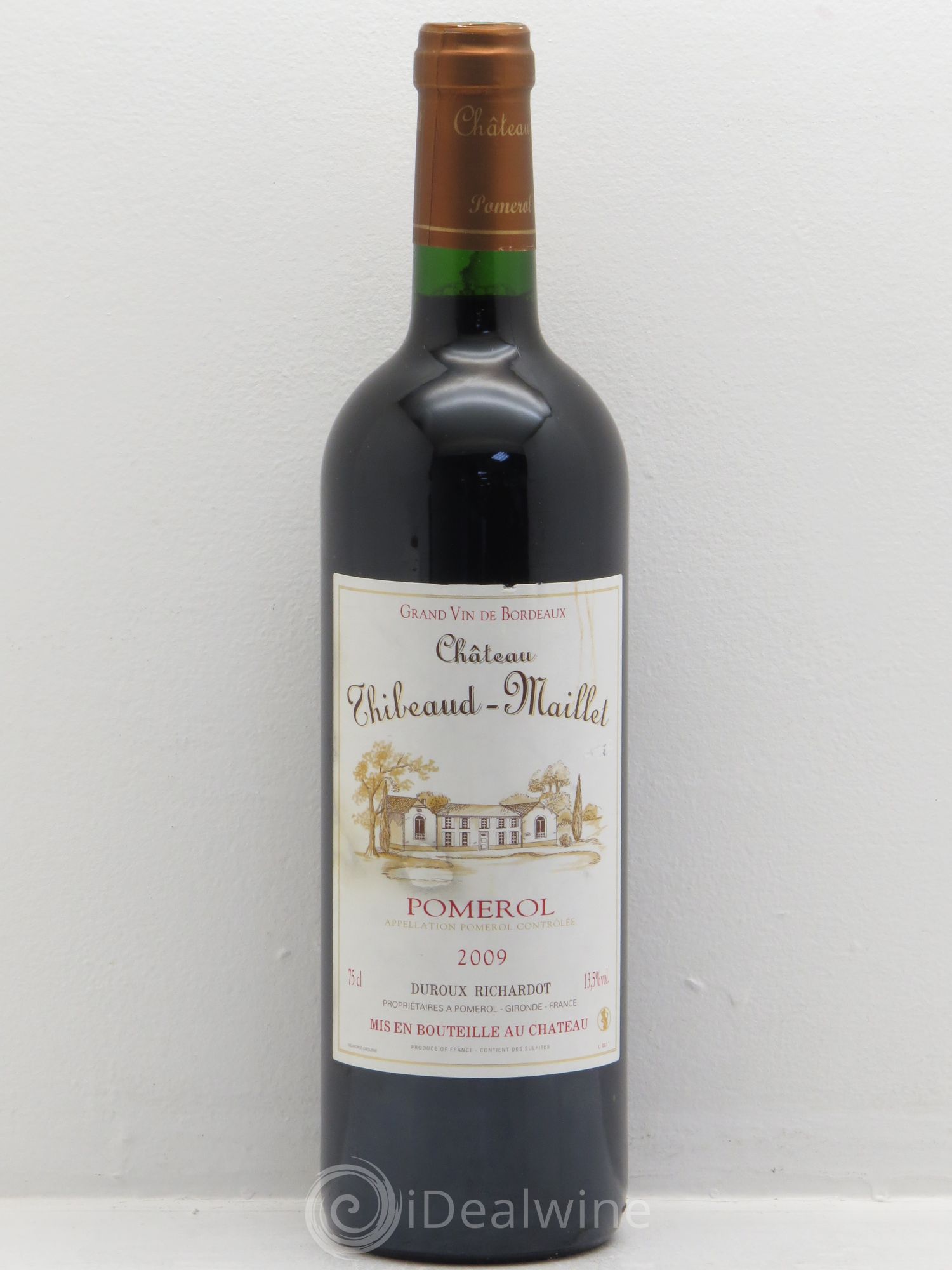 Pomerol Château Thibeaud Maillet 2009 - Posten von 1 Flasche - 0