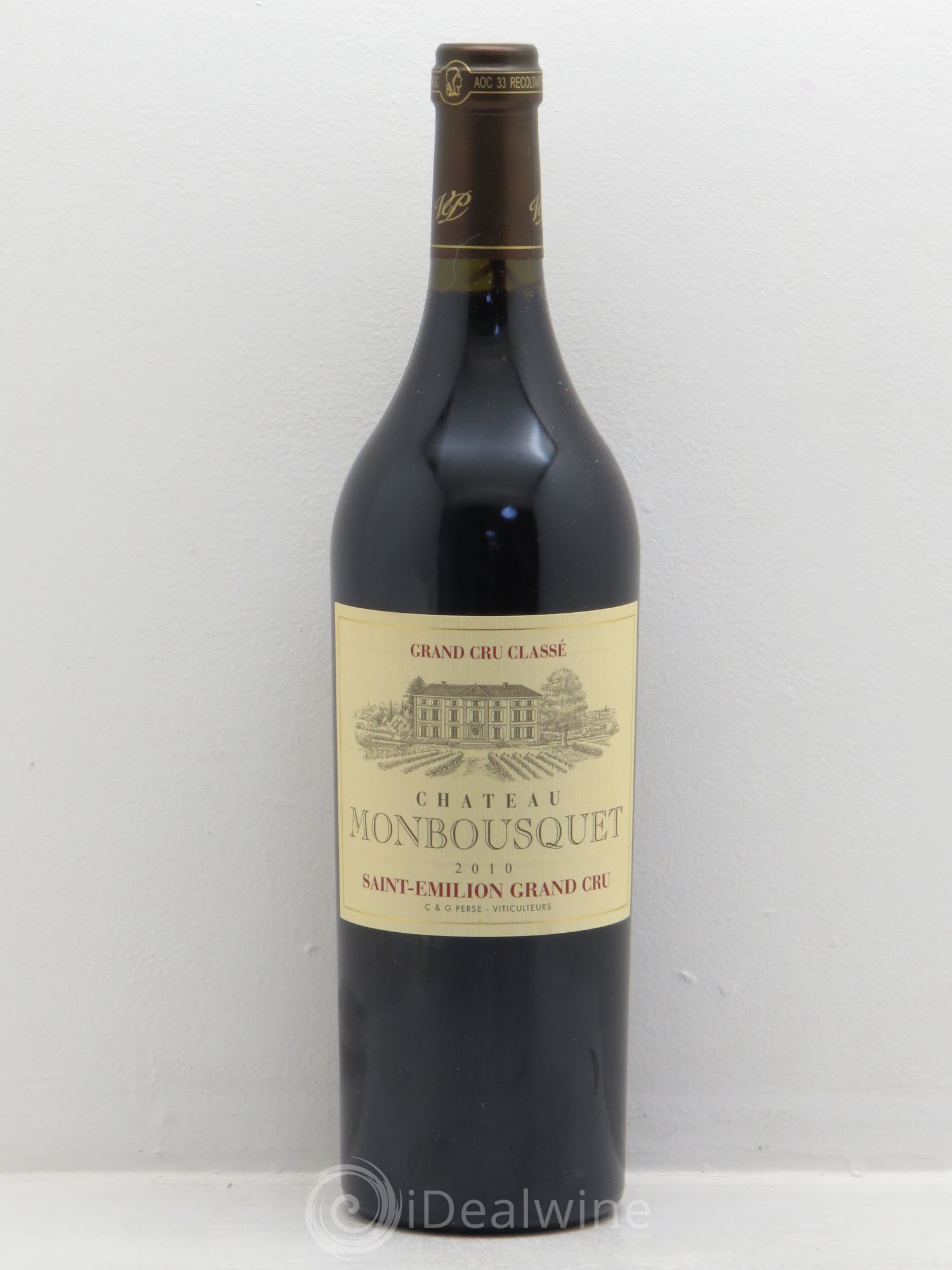 Château Monbousquet Grand Cru Classé 2010 - Lot de 1 bouteille - 0