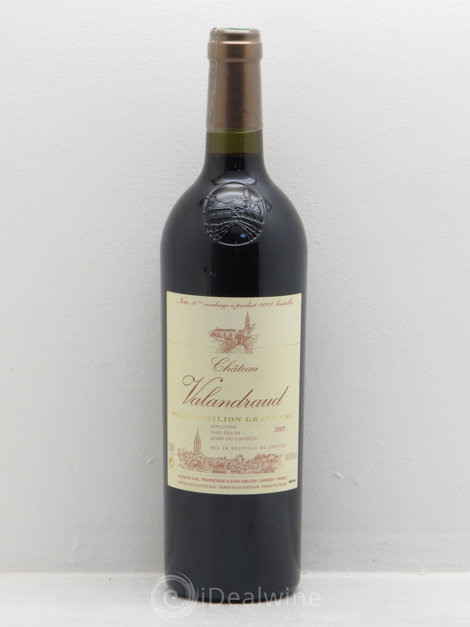 Château de Valandraud 2005 - Lot de 1 bouteille - 0