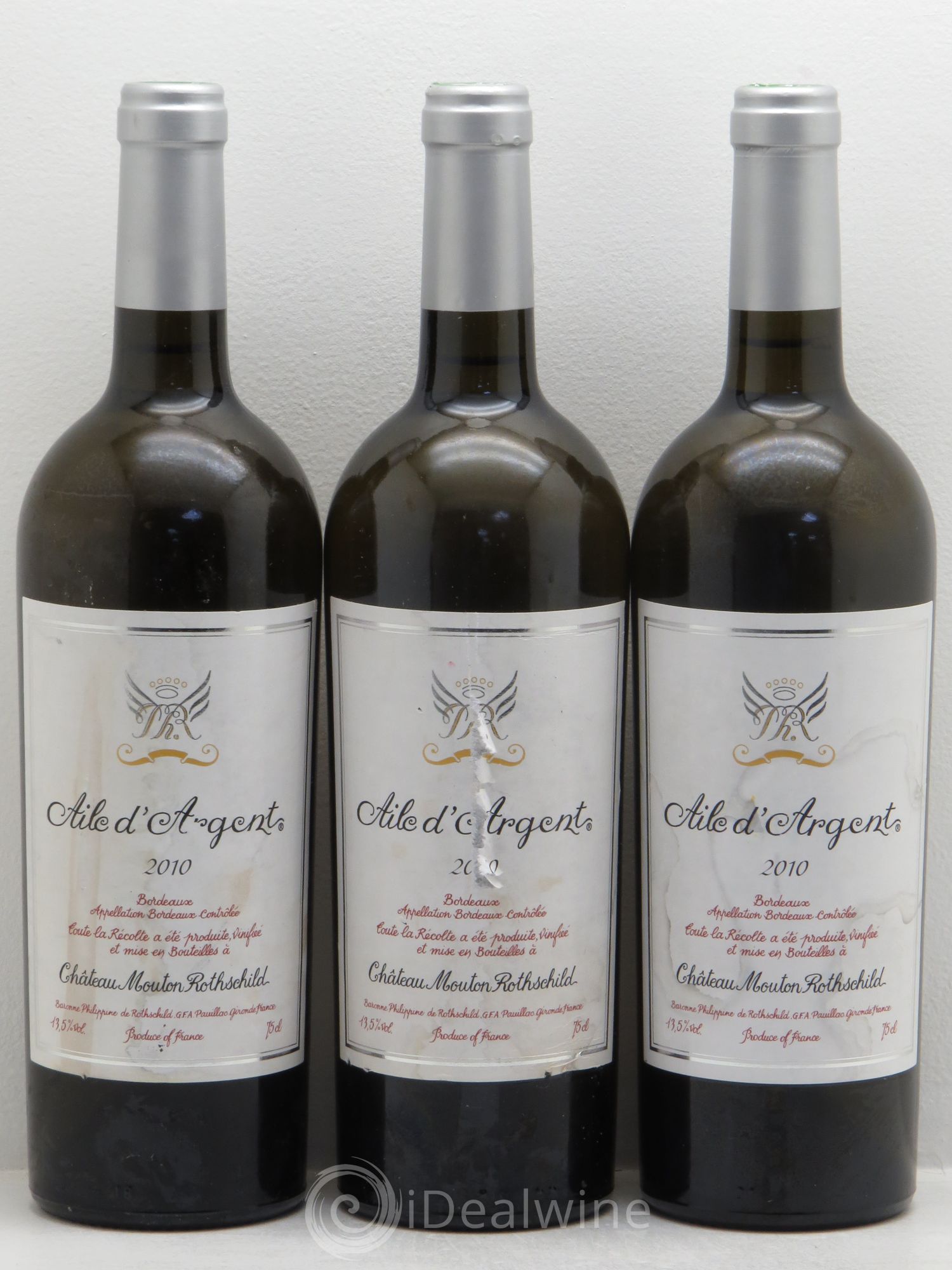 Aile d'Argent 2010 - Lot de 3 bouteilles - 0