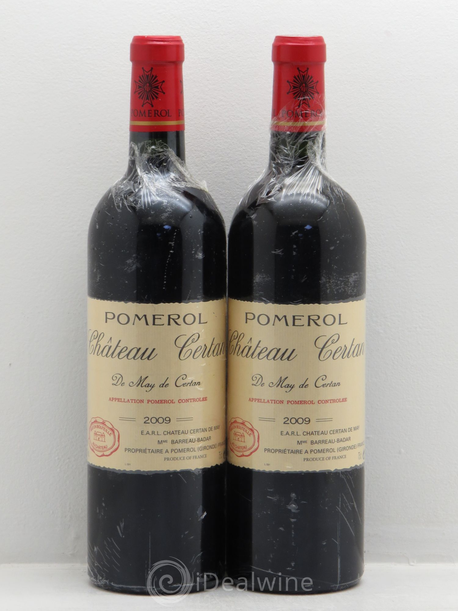 Château Certan de May 2009 - Lot de 2 bouteilles - 0