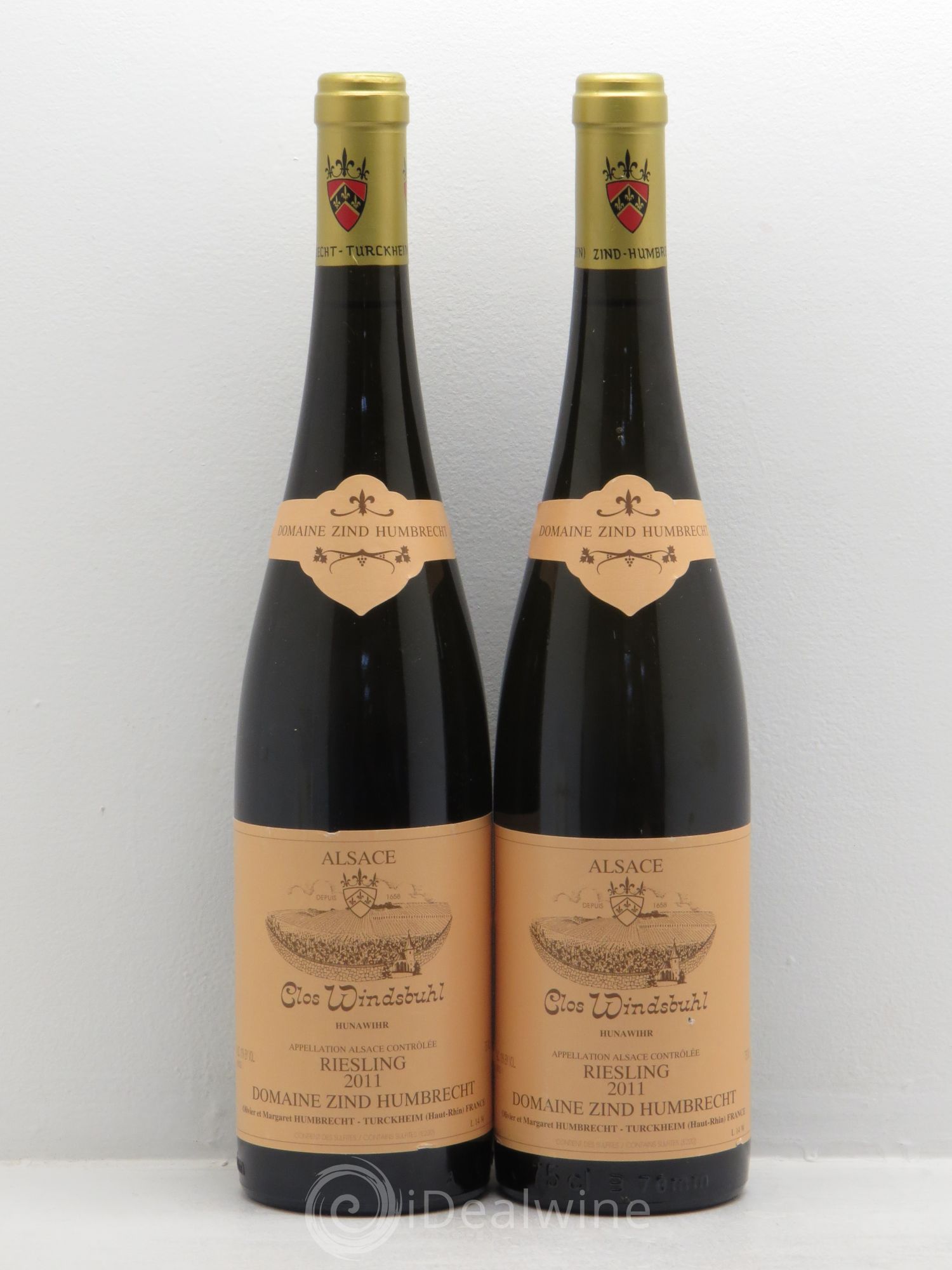Alsace Riesling Clos Windsbuhl Zind-Humbrecht (Domaine) 2011 - Lot de 2 bouteilles - 0