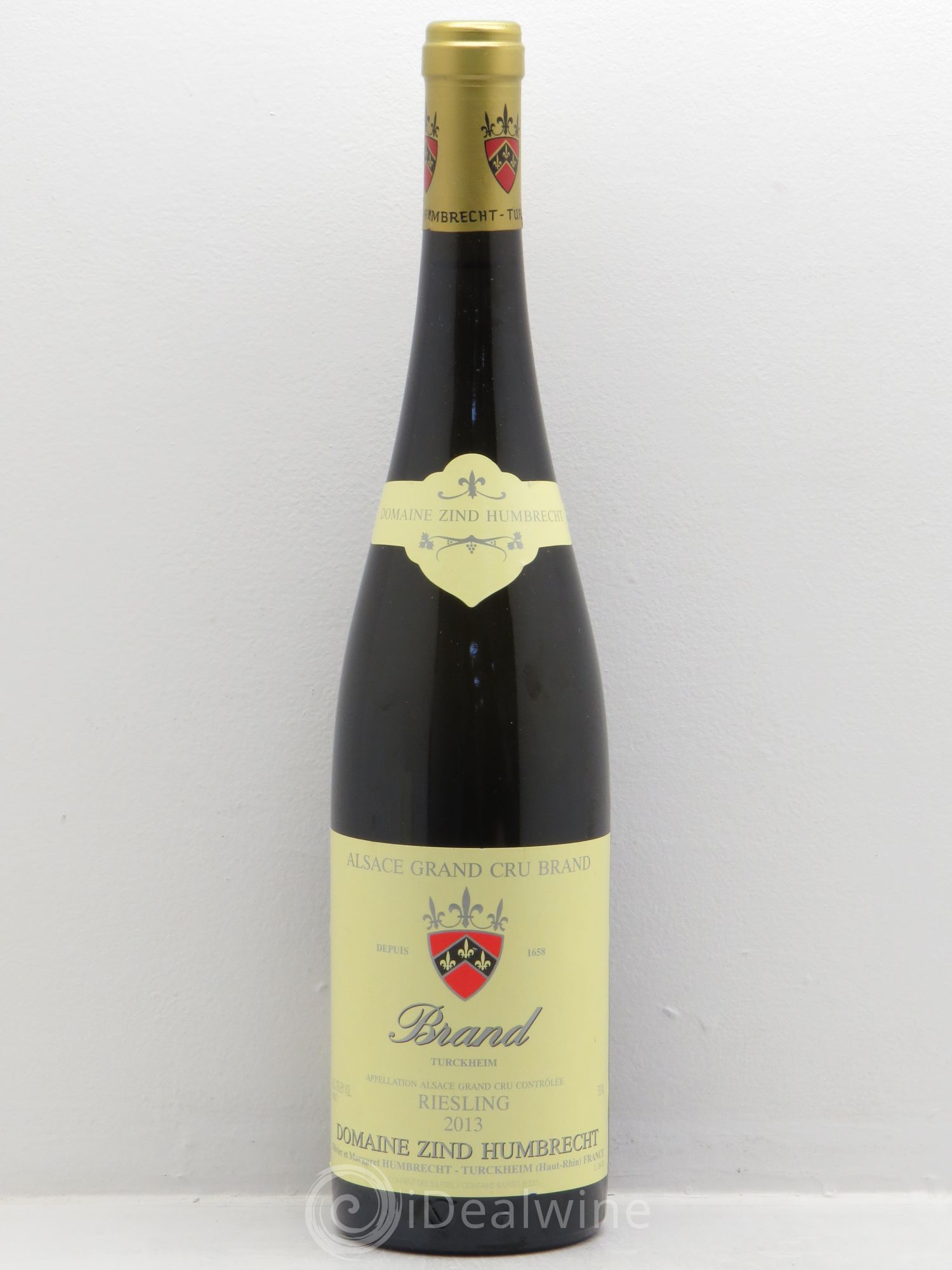 Alsace Riesling Grand Cru Brand Zind-Humbrecht (Domaine) 2013 - Lot de 1 bouteille - 0