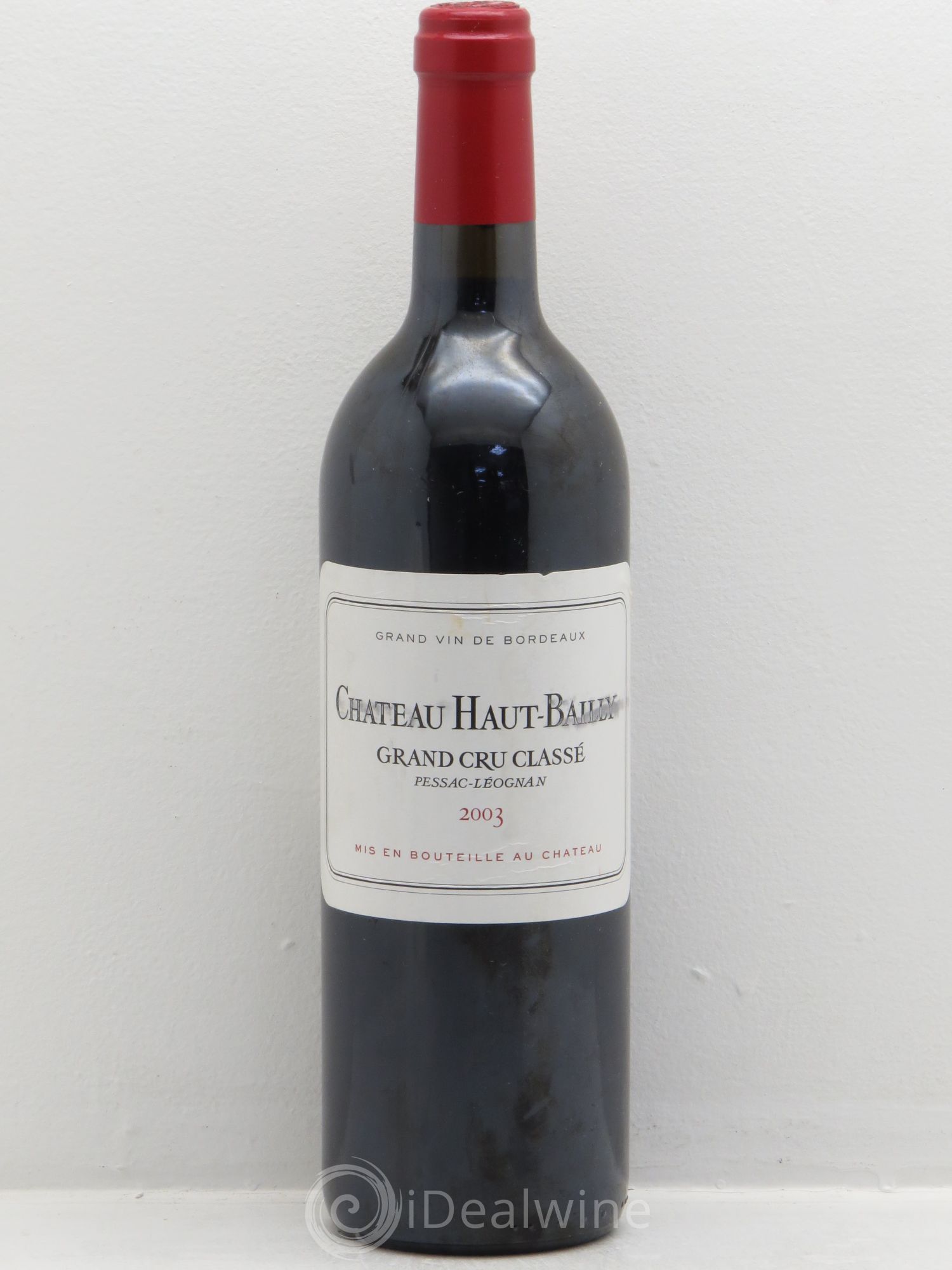 Château Haut-Bailly Cru Classé de Graves 2003 - Lot de 1 bouteille - 0