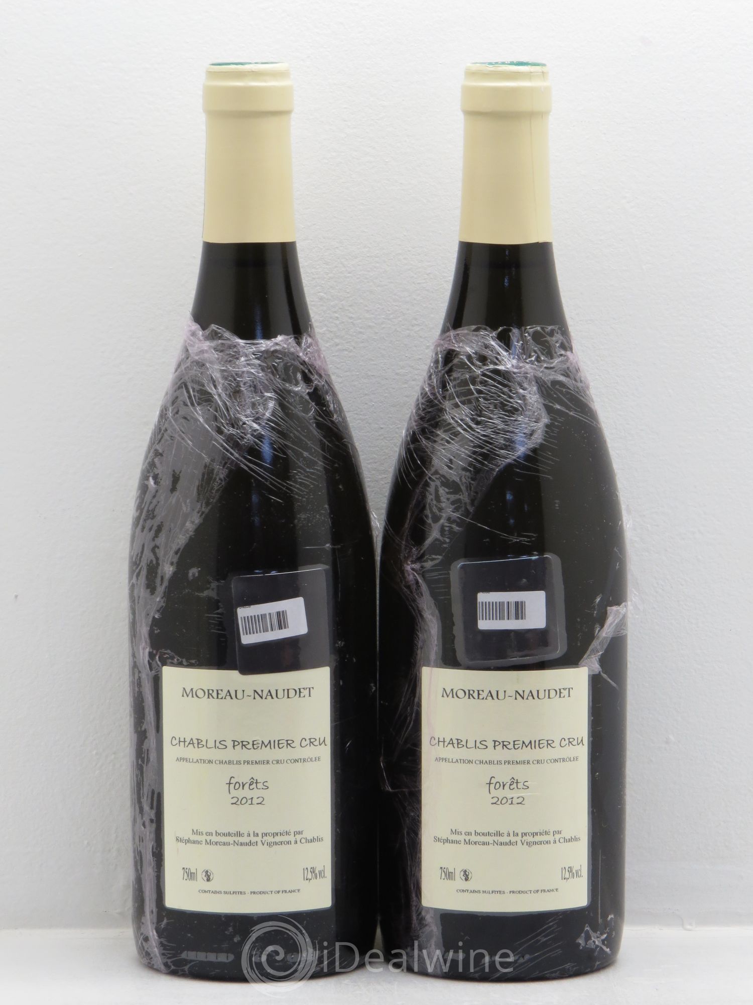 Chablis 1er Cru Domaine Moreau-Naudet 2012 - Lot de 2 bouteilles - 1