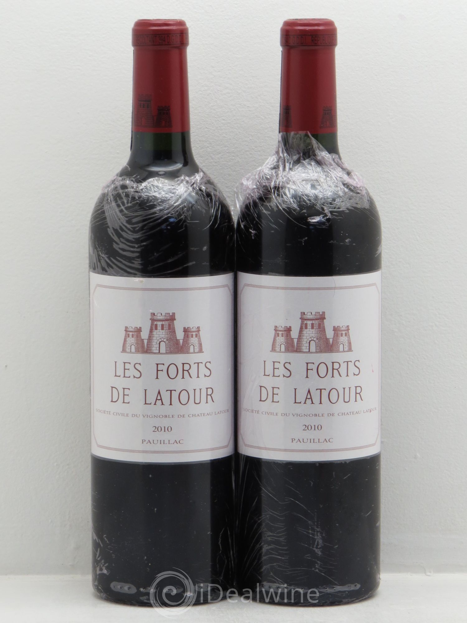 Les Forts de Latour Second Vin 2010 - Lot de 2 bouteilles - 0