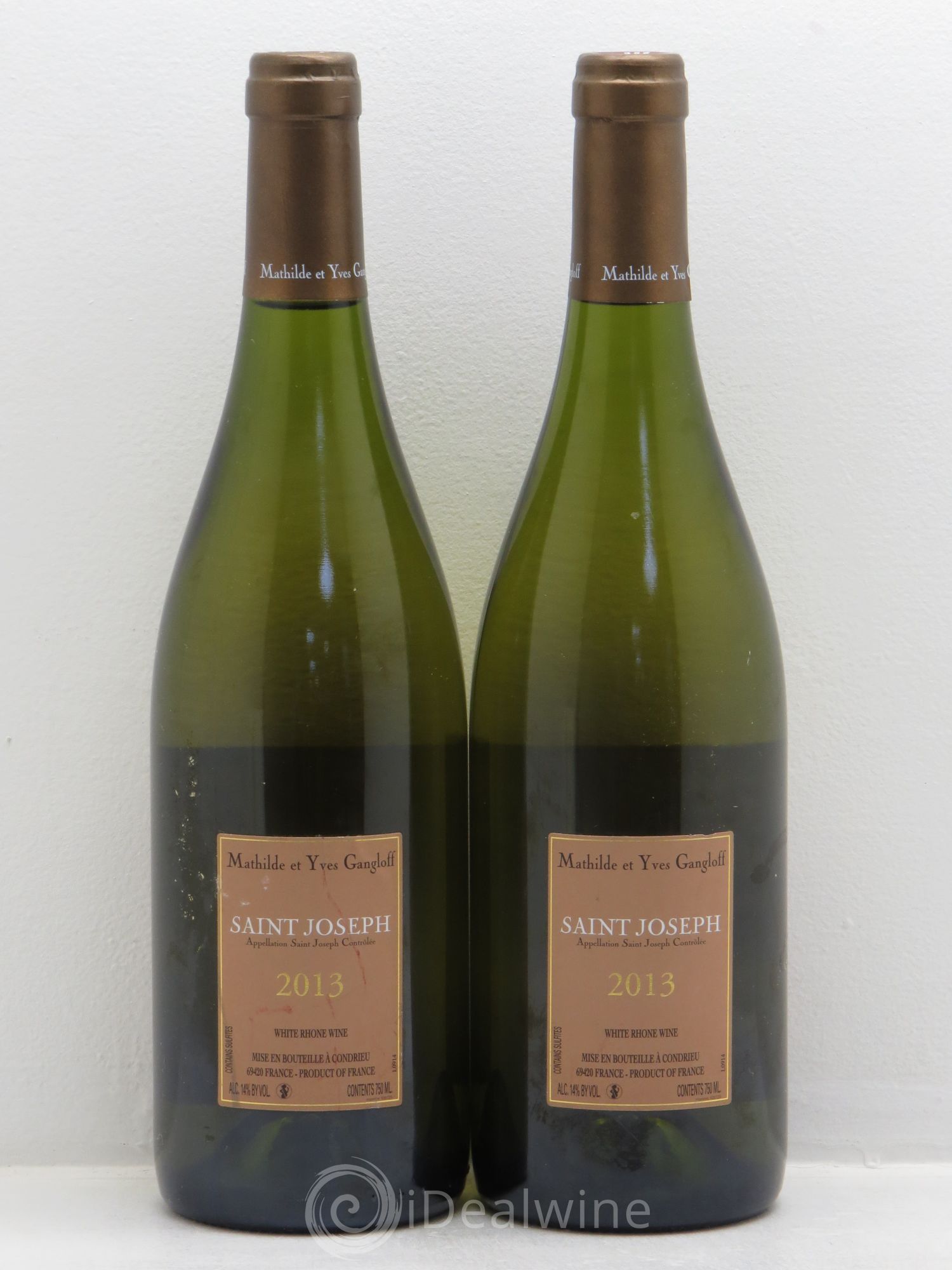 Saint-Joseph Gangloff (Domaine) 2013 - Lot de 2 bouteilles - 1