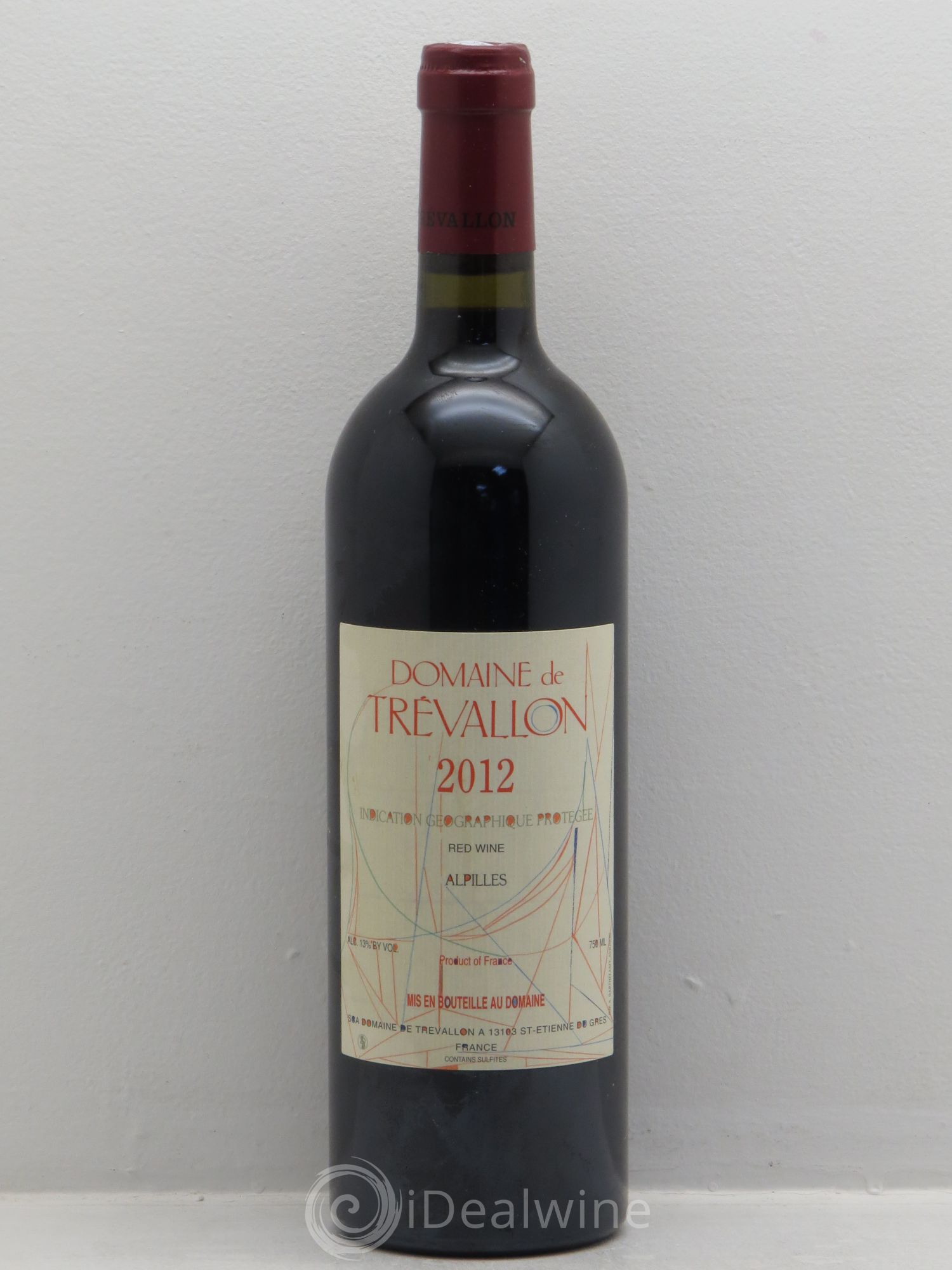 VDP Bouches du Rhône Trévallon (Domaine de) Eloi Dürrbach 2012 - Lot de 1 bouteille - 0