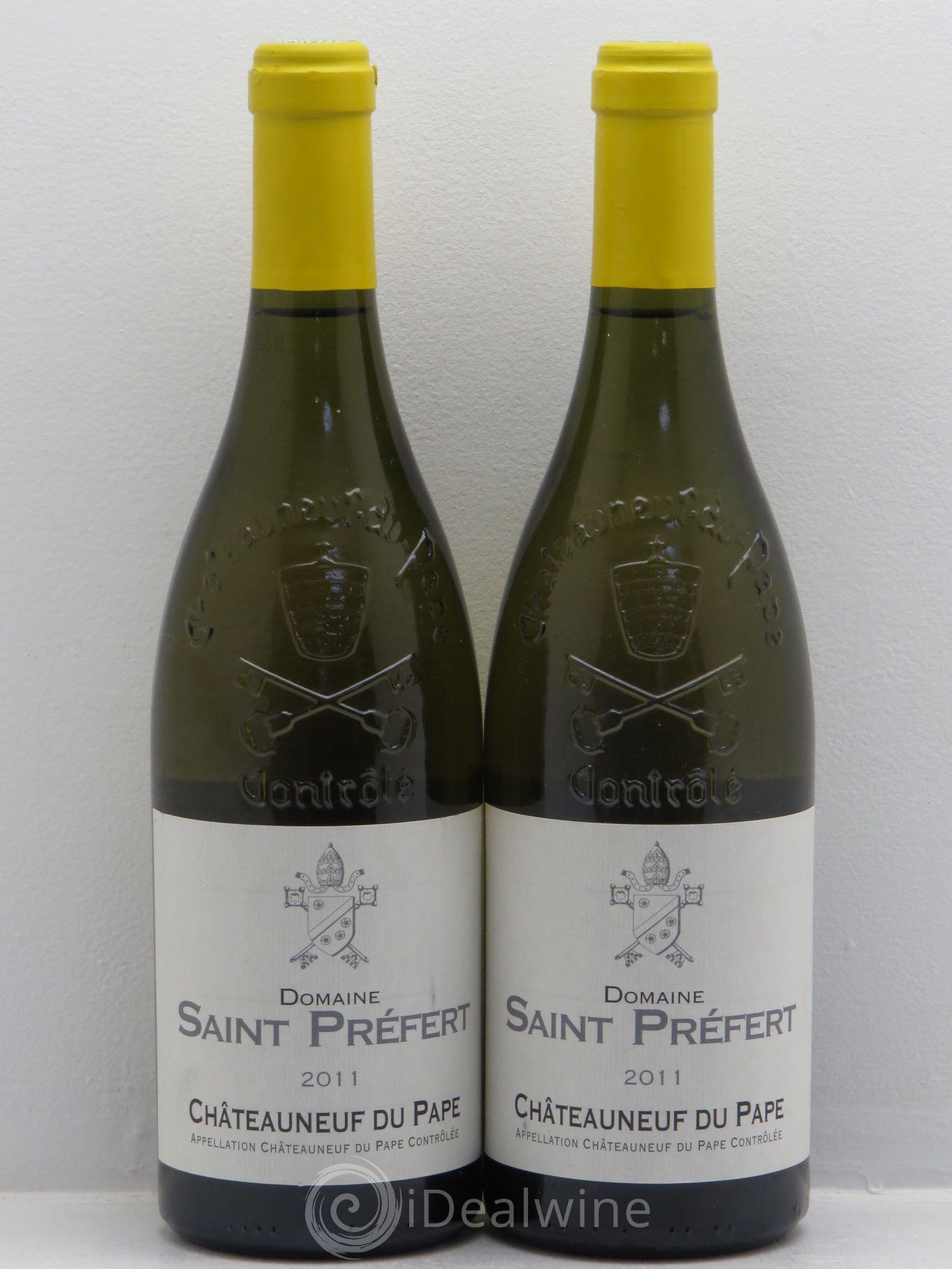 Châteauneuf-du-Pape Domaine de Saint Préfert 2011 - Lot de 2 bouteilles - 0