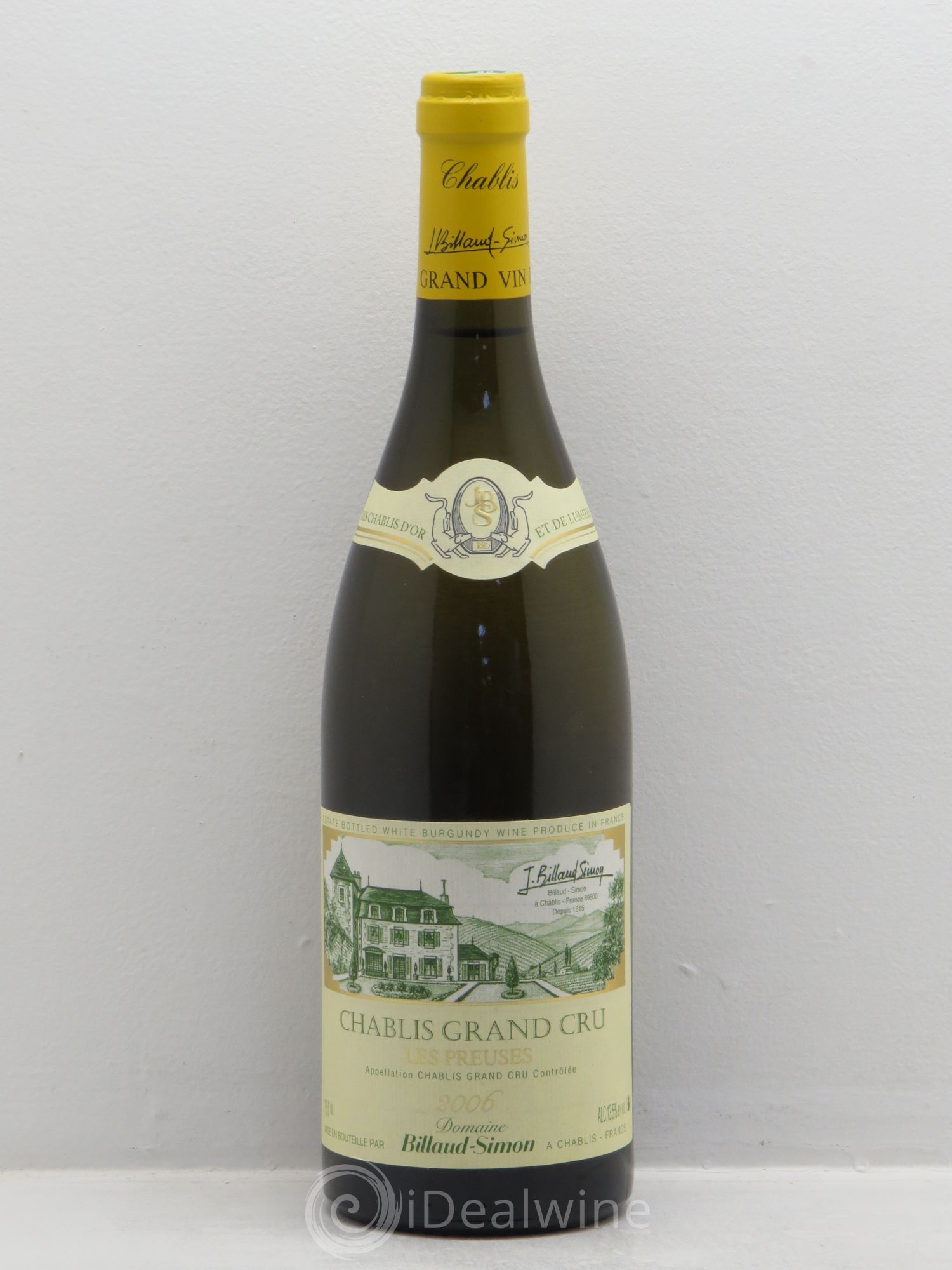 Chablis Grand Cru 2006 - Lot de 1 bouteille - 0