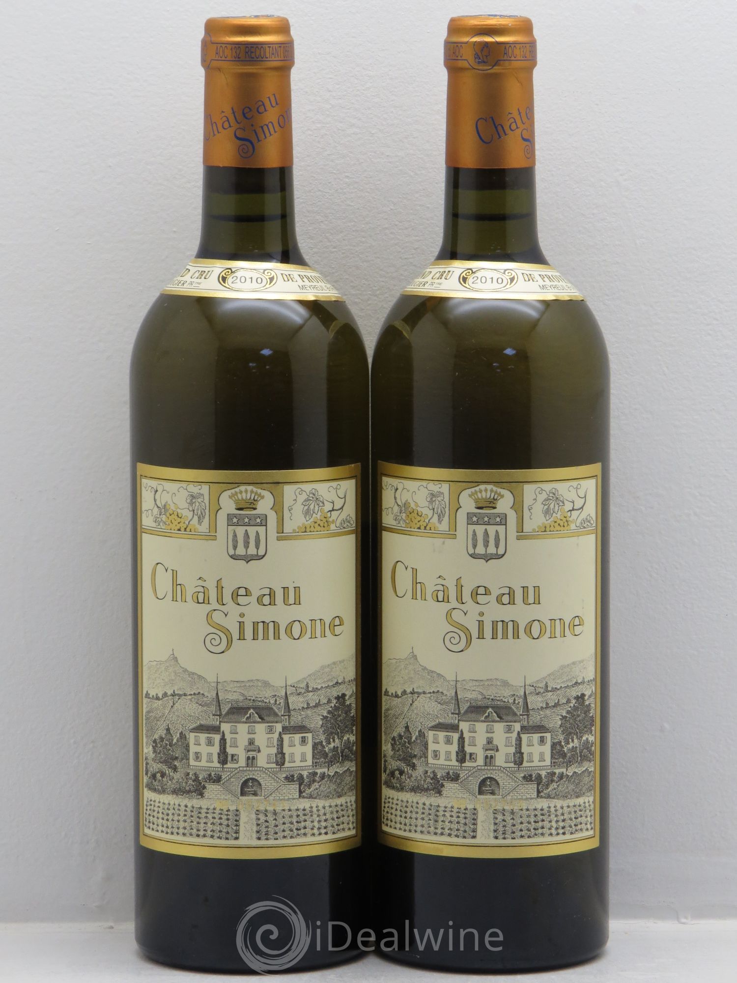 Palette Château Simone Famille Rougier 2010 - Lot de 2 bouteilles - 0