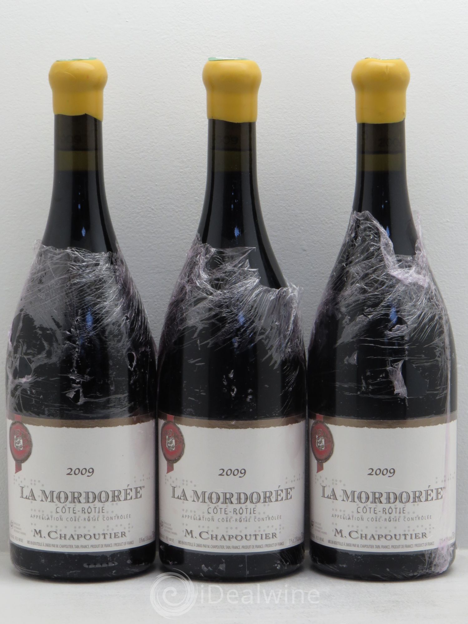 Côte-Rôtie La Mordorée Chapoutier 2009 - Lot de 3 bouteilles - 0