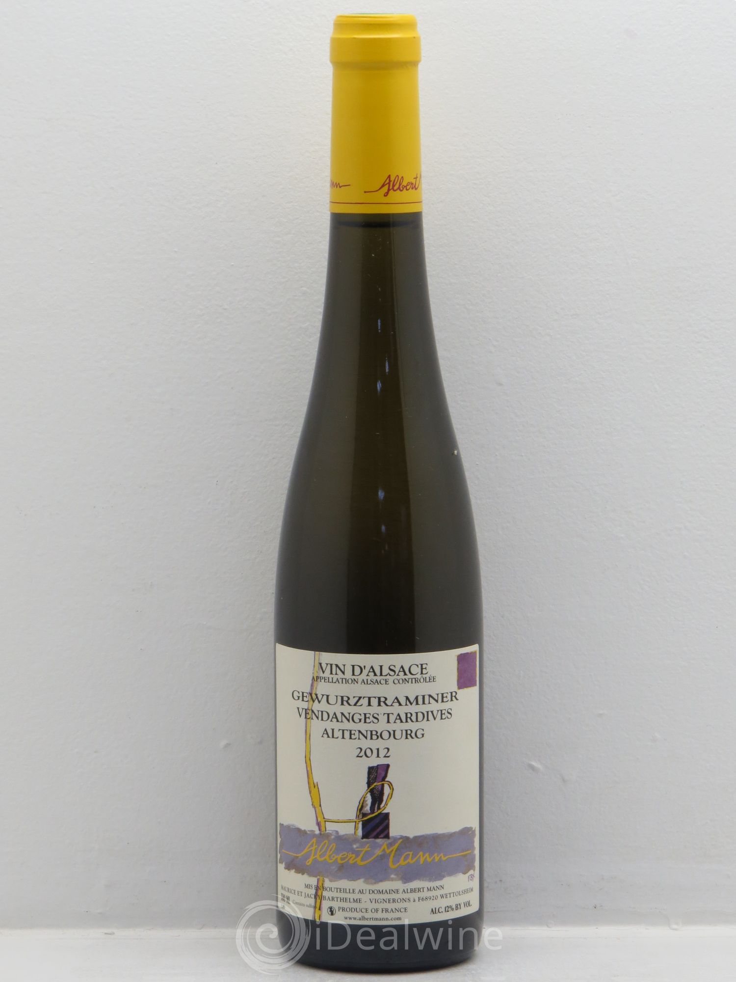 Gewurztraminer Vendanges Tardives Altenbourg Albert Mann (50cl) 2012 - Lotto di 1 bottiglia - 0