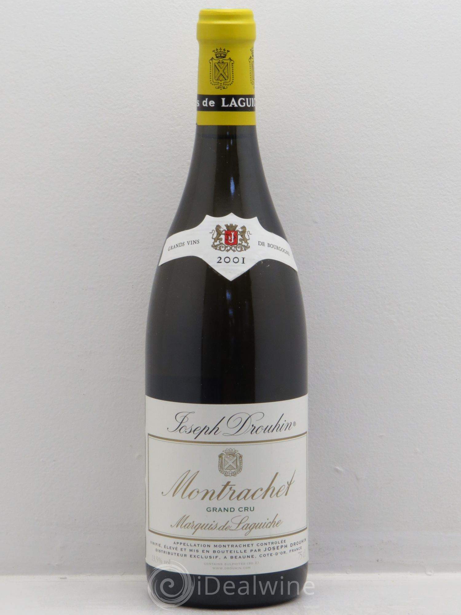 Montrachet Grand Cru Marquis de Laguiche Joseph Drouhin 2001 - Lot de 1 bouteille - 0