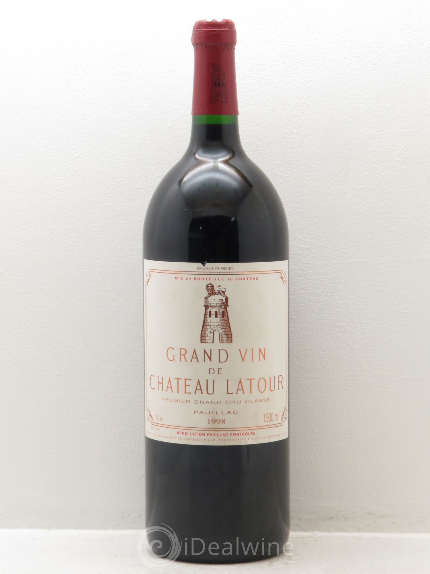 Château Latour 1er Grand Cru Classé 1998 - Lot de 1 magnum - 0
